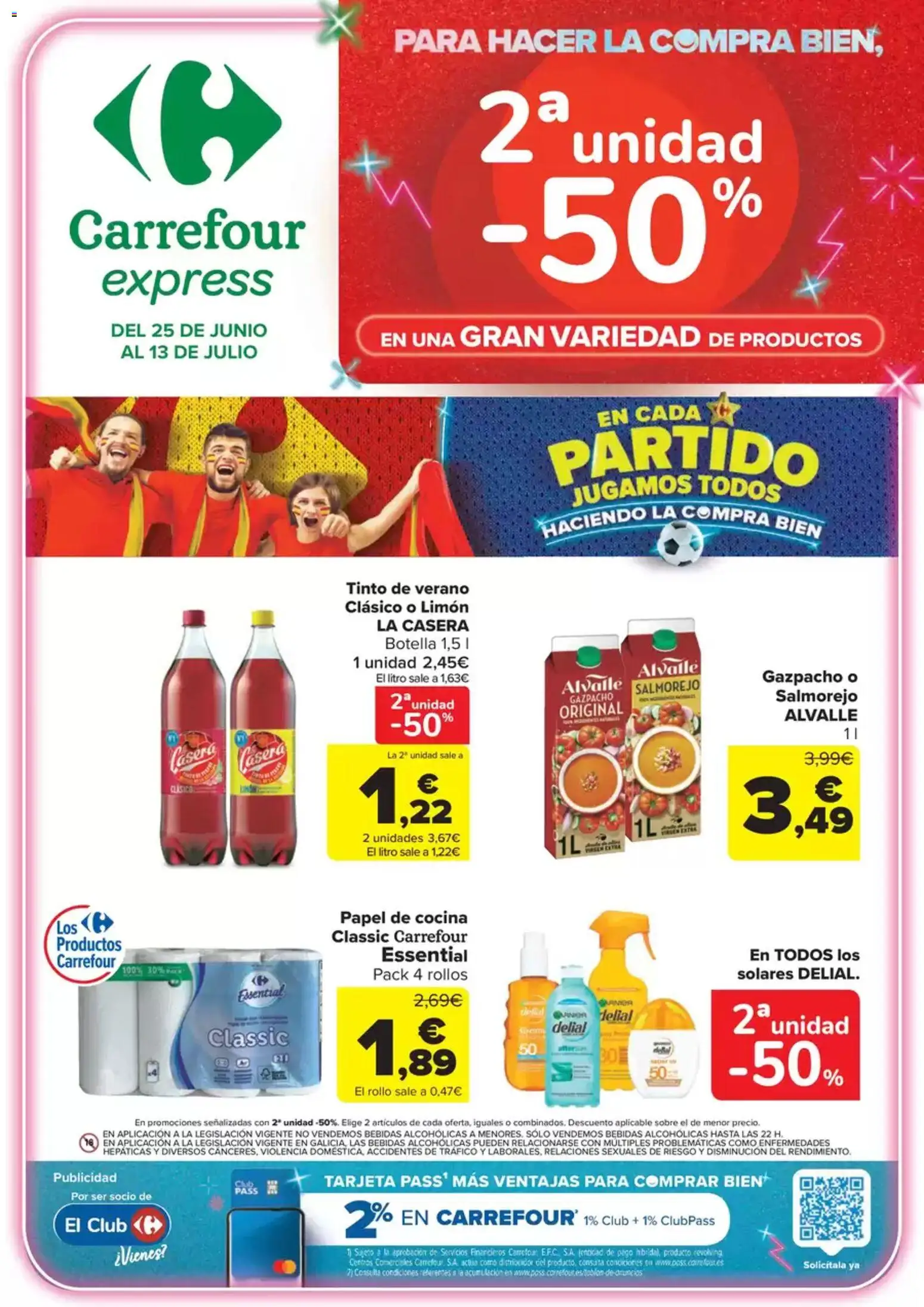 Carrefour Express folleto desde 25/06/2026 | ¿Cómo obtener un descuento limitado? ¡Ahorra hoy mismo! | España
