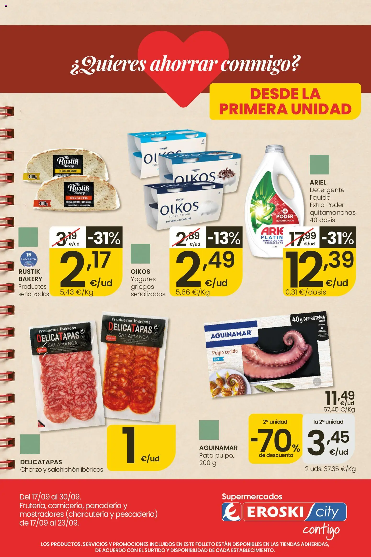 Eroski folleto Folleto in España