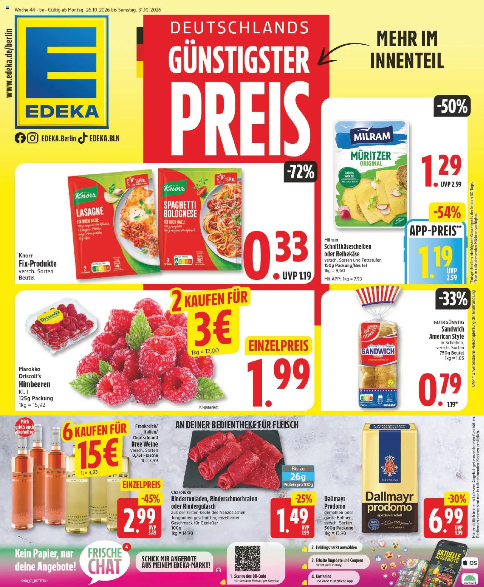 Edeka Prospekt Prospekt in Deutschland