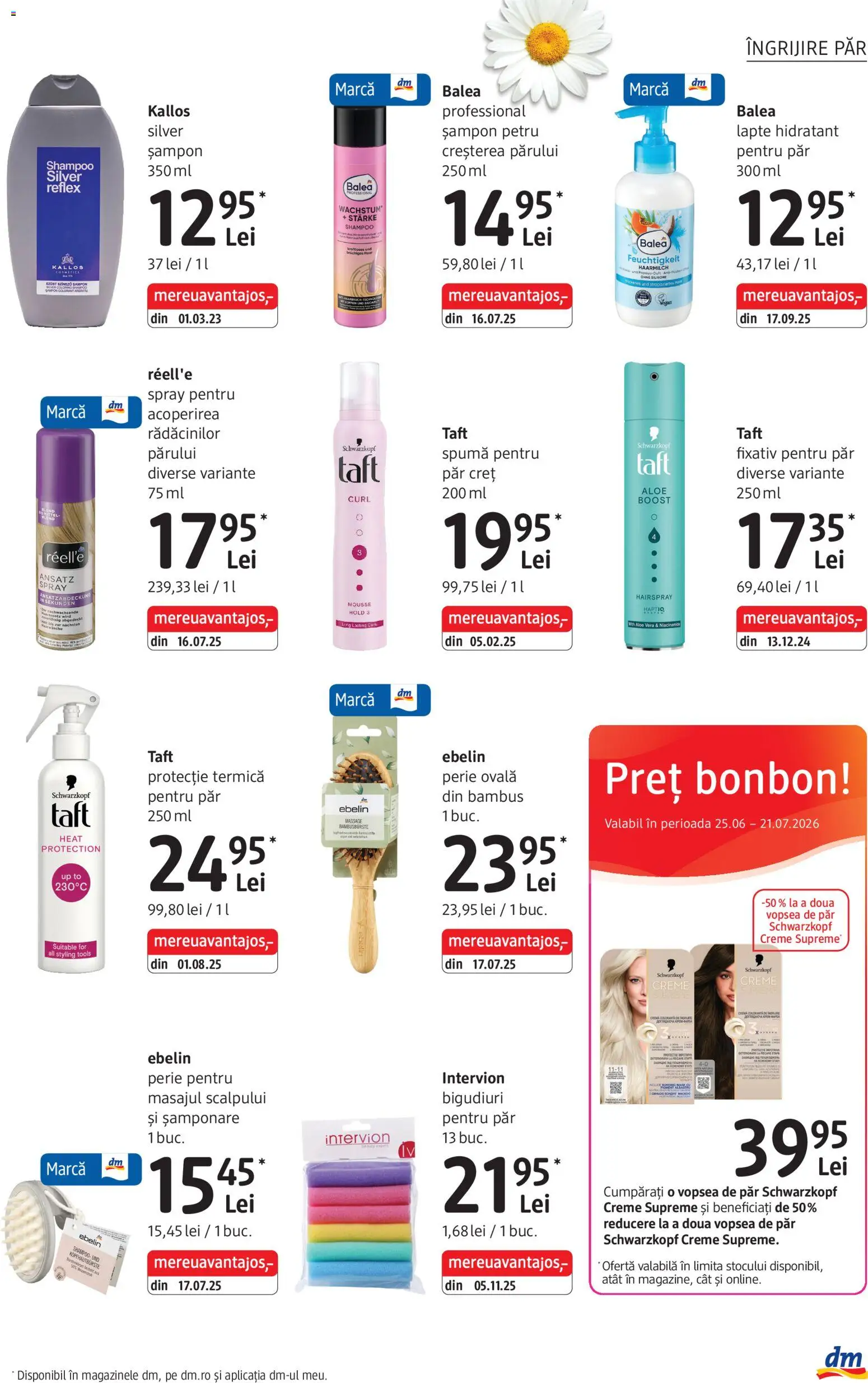 🛍️ DM drogeriemarkt Catalog din 25.06.2026 » Descoperiți oferte exclusive și economisiți chiar azi! 💰 | România