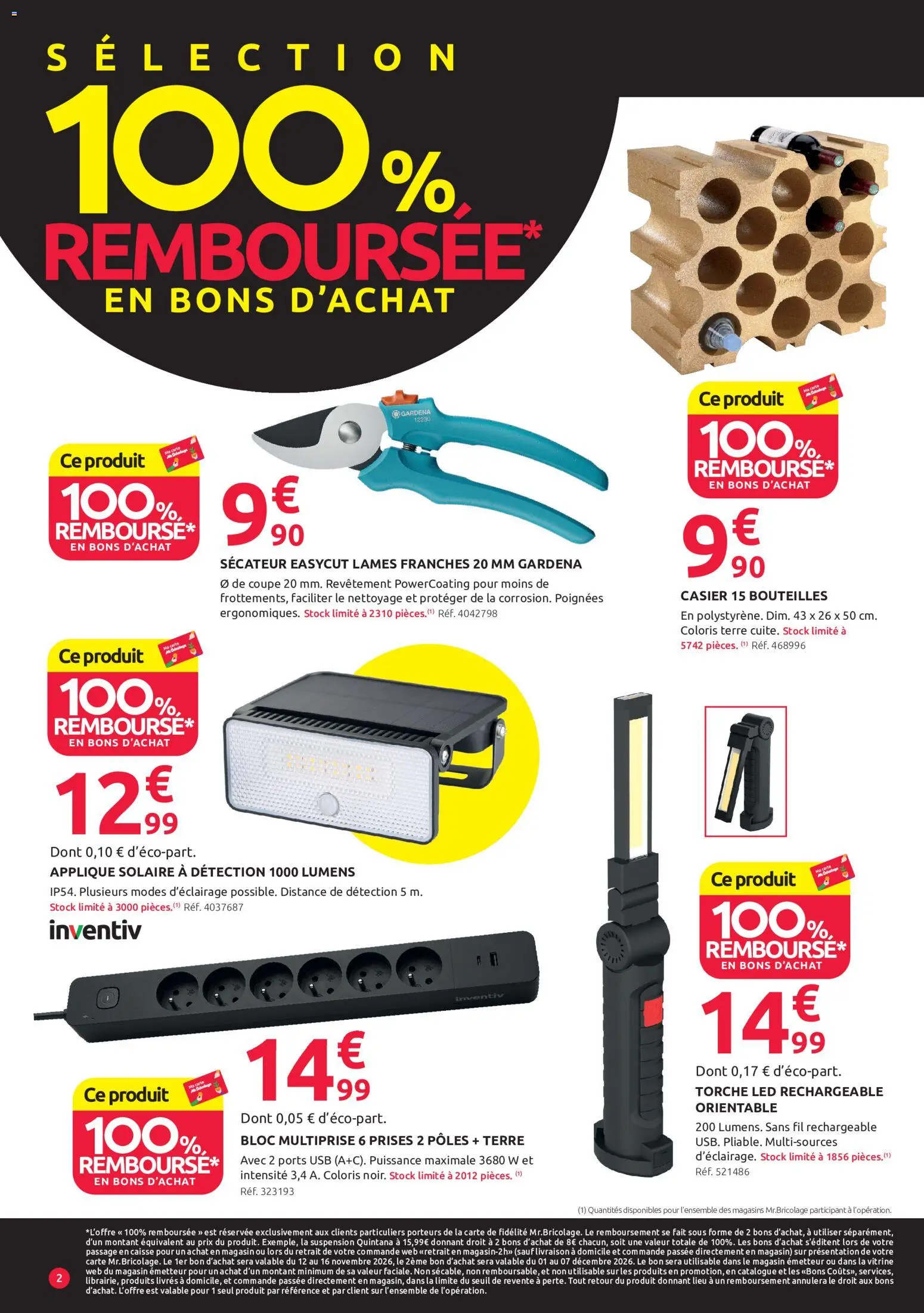 Mr. Bricolage catalogue Catalogue in France