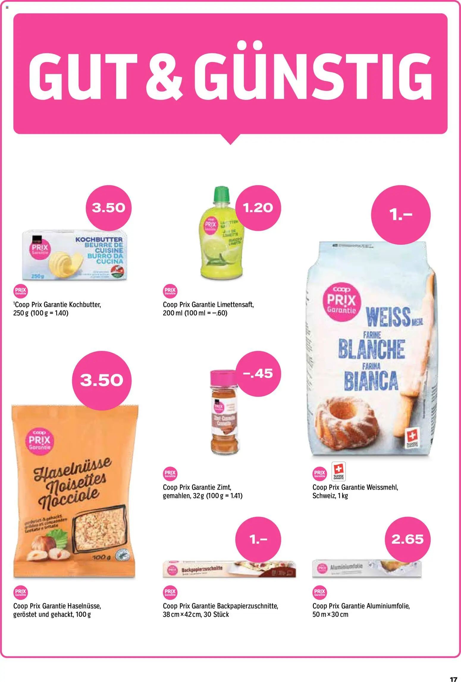 Coop aktionen Prospekt in Schweiz