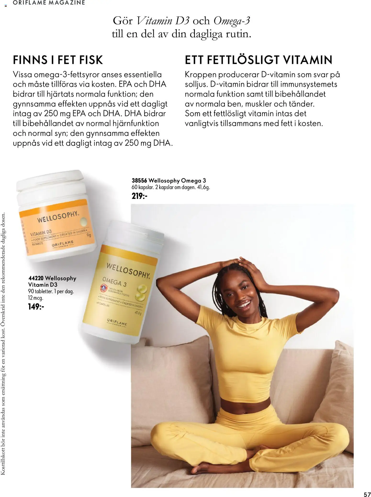 Oriflame erbjudanden 14/26 Reklamblad in Sverige