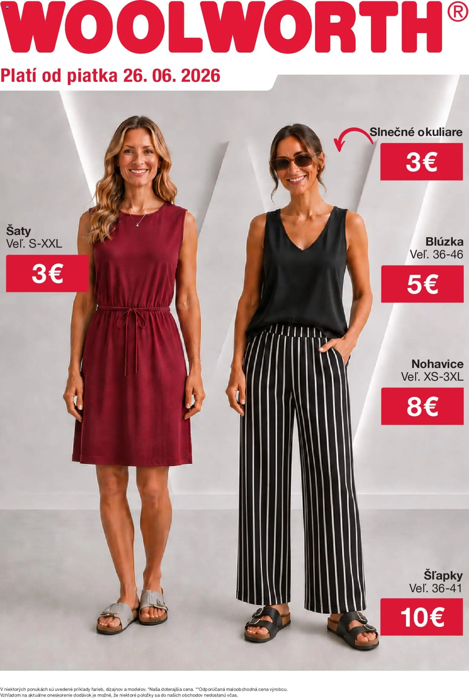 Woolworth leták od 03.07.2026 » Pozrite si limitované zľavy a ušetrite ešte dnes! | Slovensko