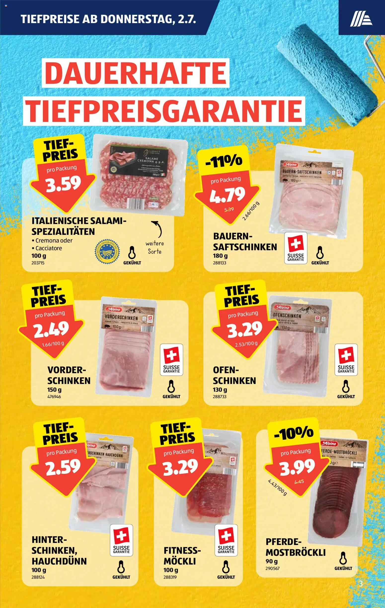 🛍️ Aldi aktionen ab 02.07.2026 » Entdecken Sie exklusive Rabatte und sparen Sie noch heute! 💰 | Schweiz
