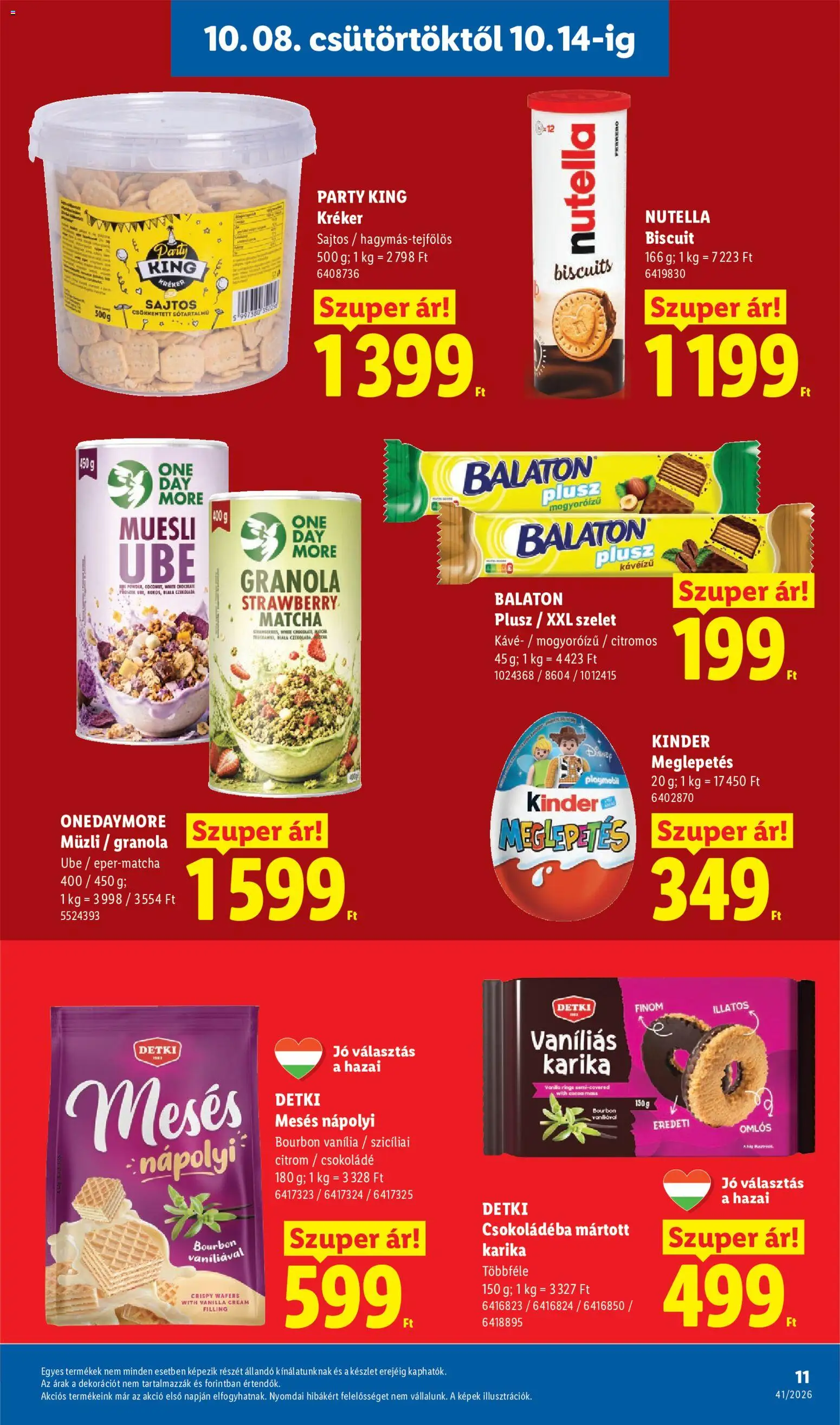 Lidl akciós újság Akciós újság in Magyarország