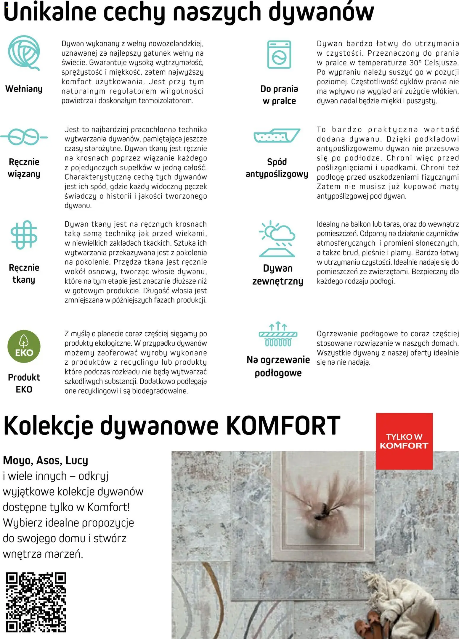 Komfort gazetka - Katalog dywanów od 17.03.2026 | 🔥 Mega okazje, które musisz zobaczyć! | Polska
