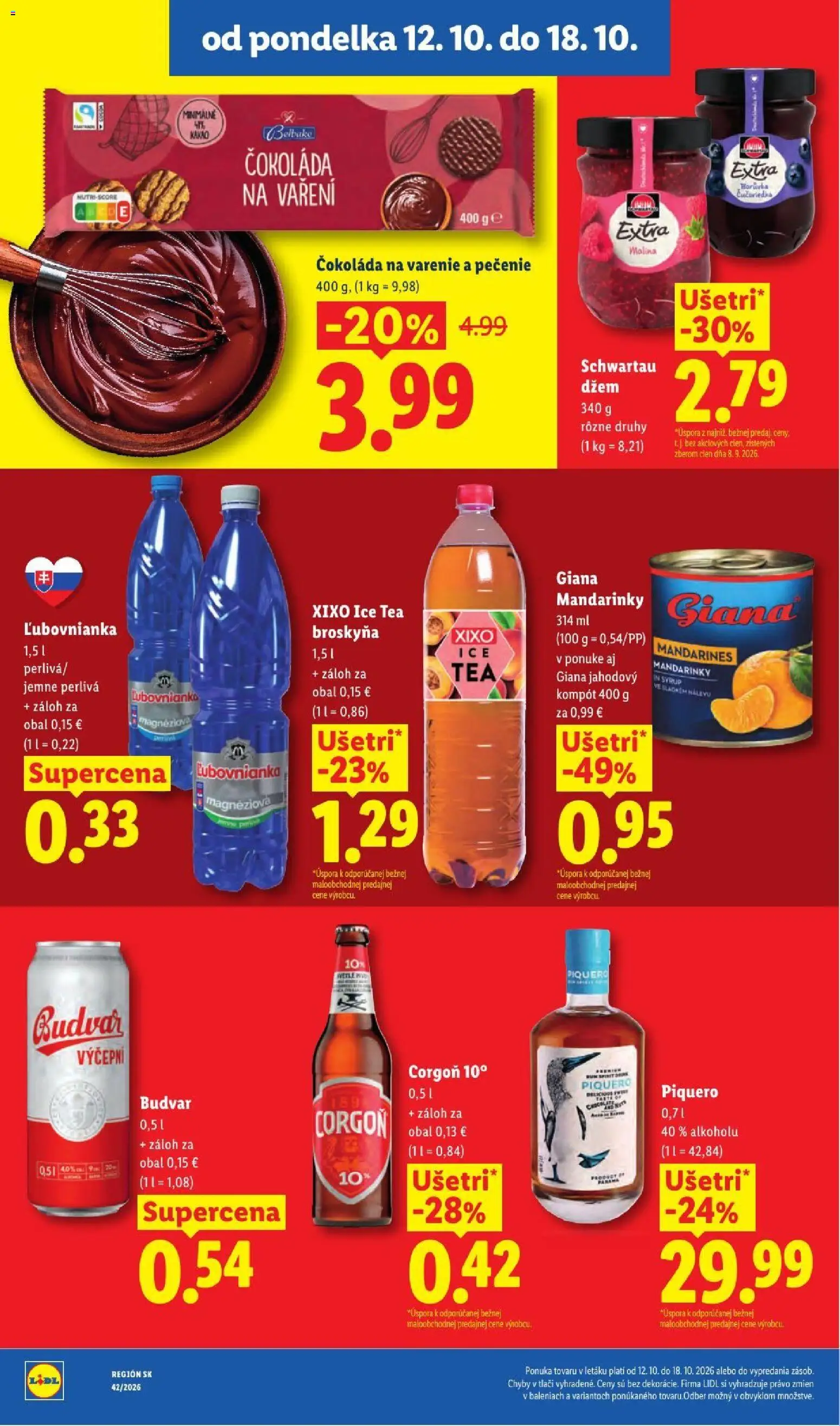 Lidl leták Leták in Slovensko