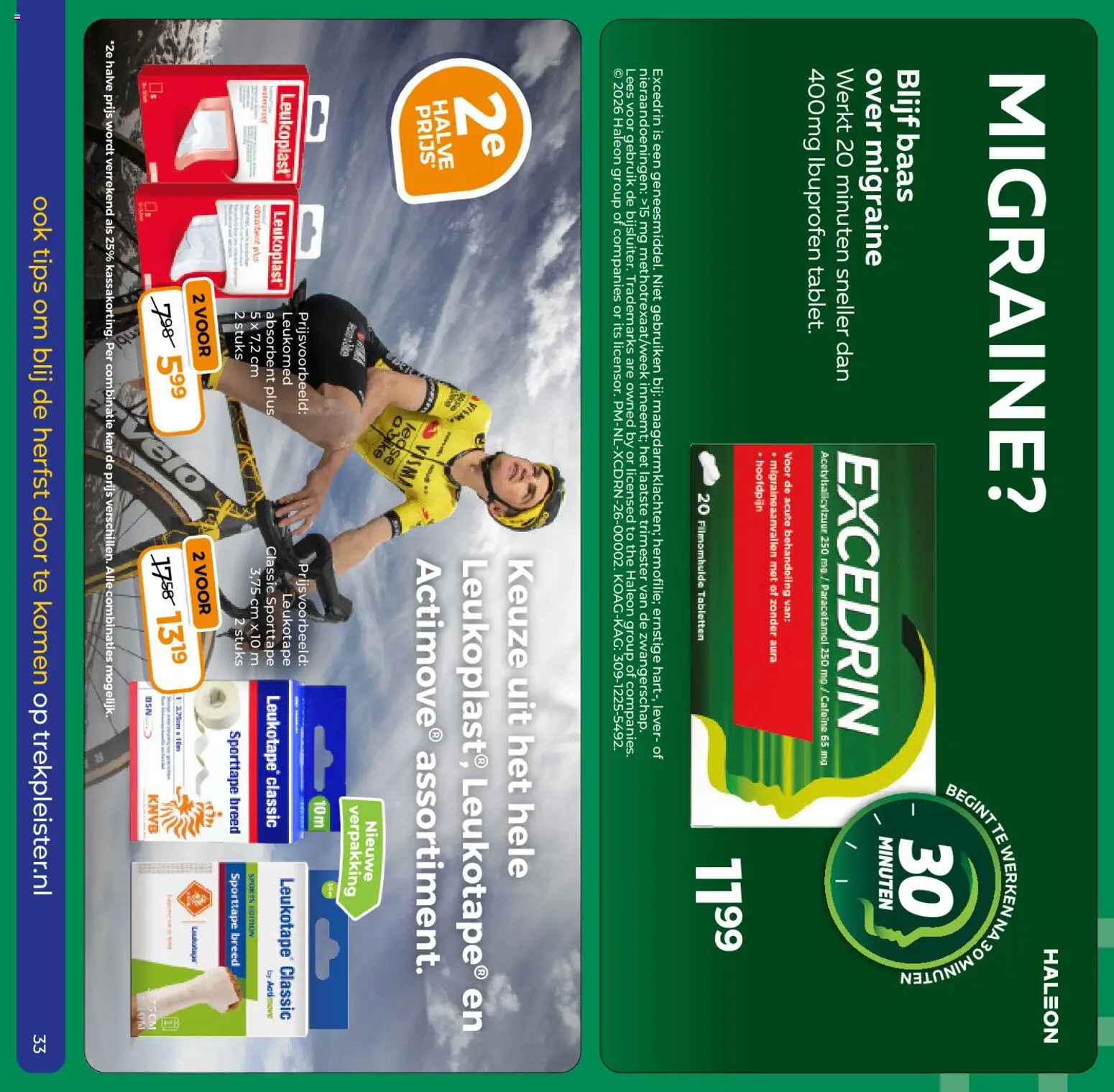 Trekpleister folder Folder in Nederland
