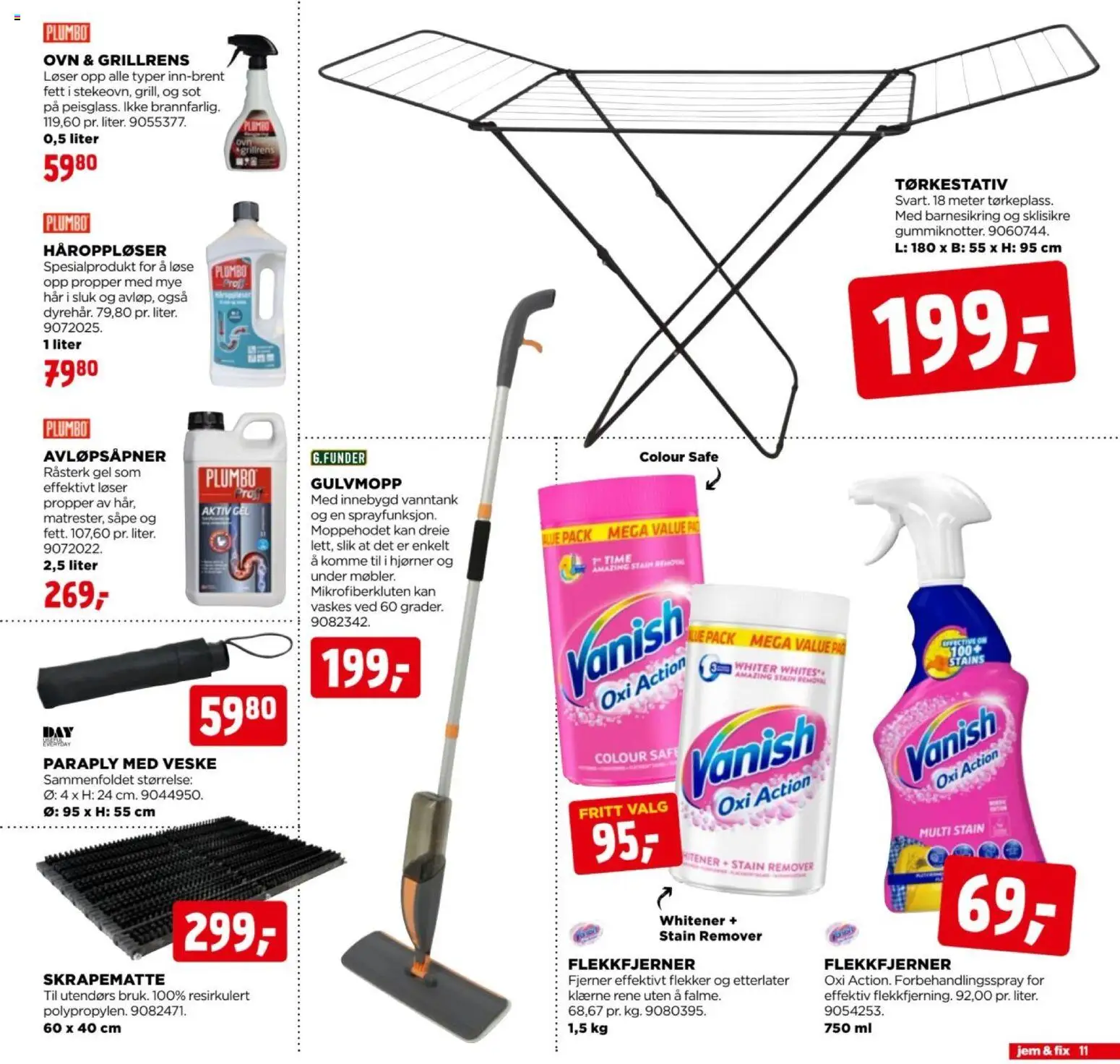 Jem & Fix kundeavis Kundeavis in Norge