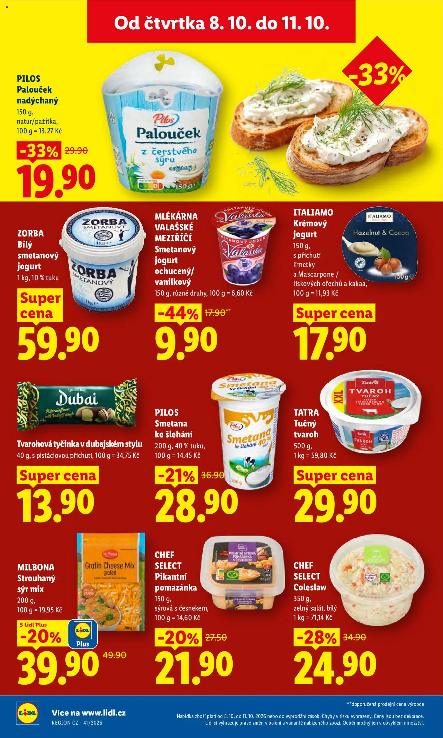 Lidl leták Leták in Česko