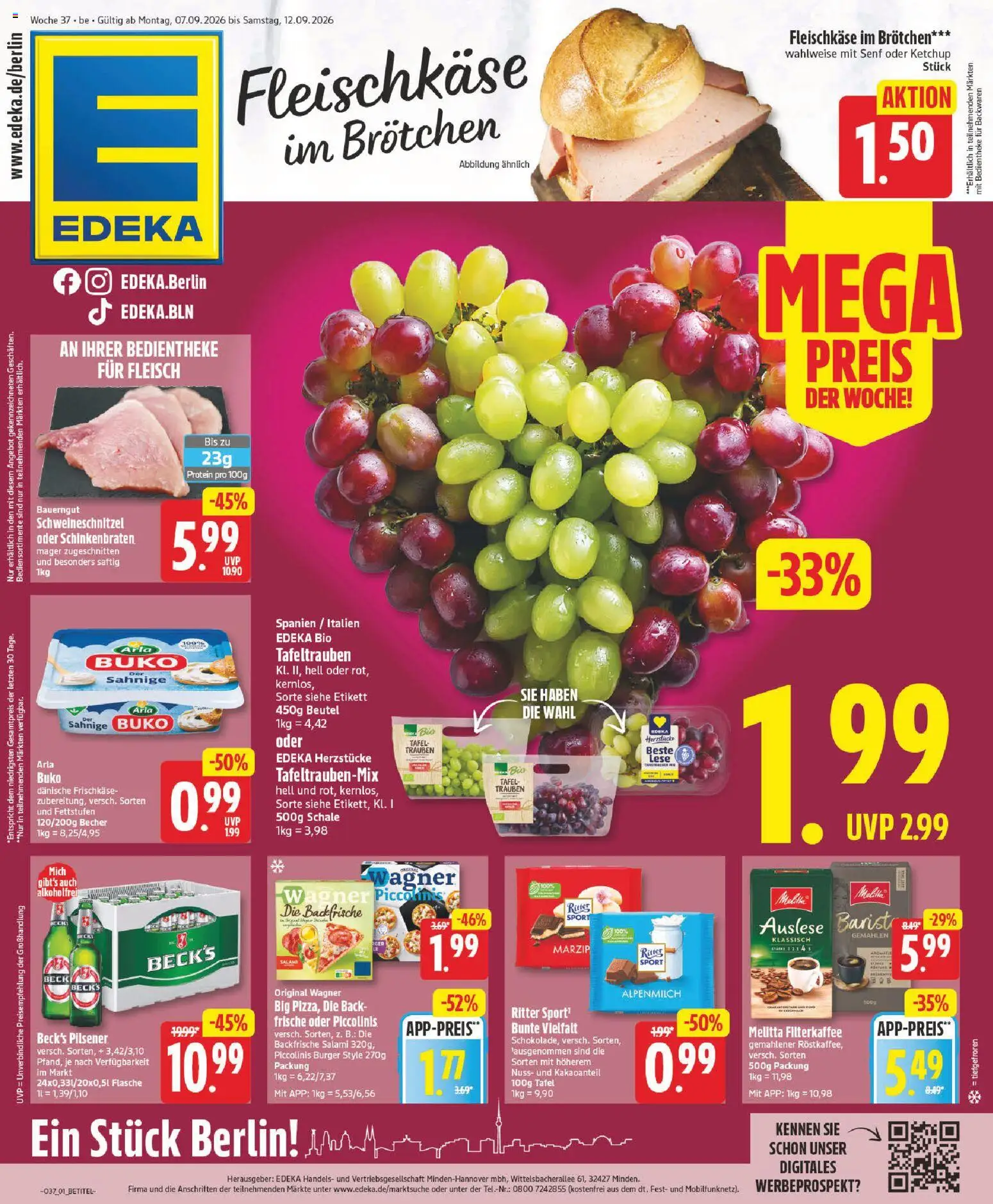 Edeka Prospekt Prospekt in Deutschland