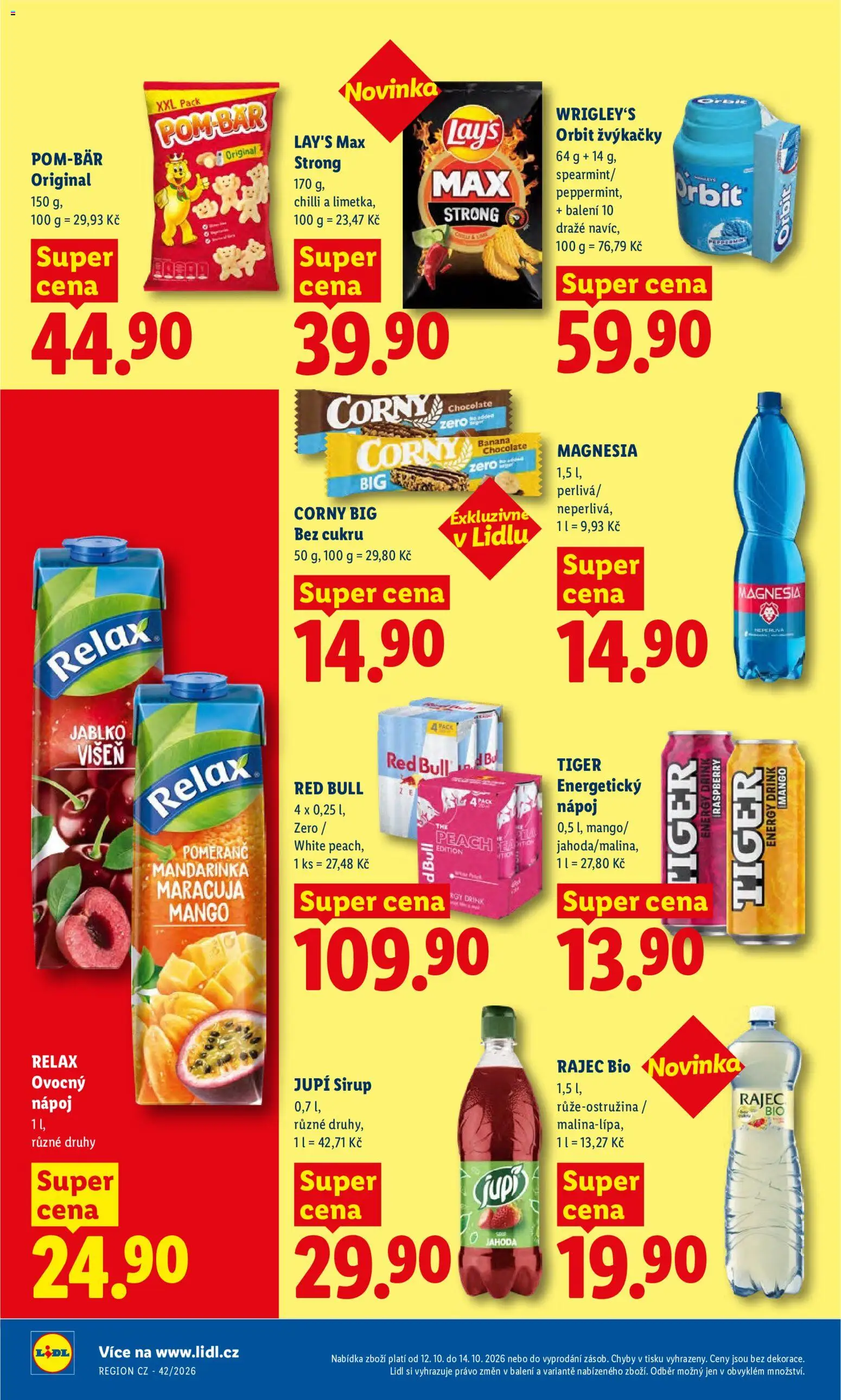 Lidl leták Leták in Česko