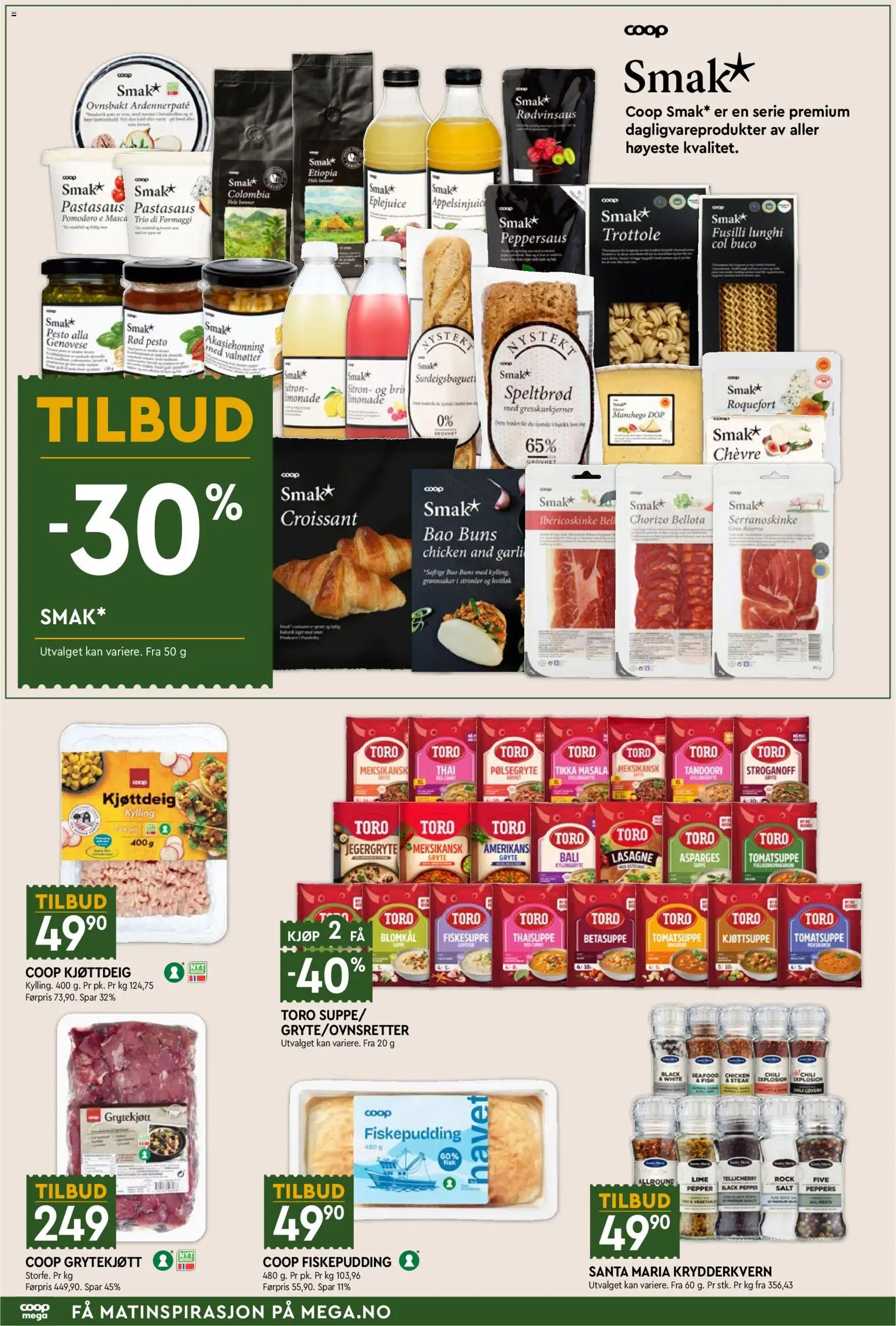 Coop Mega kundeavis Kundeavis in Norge