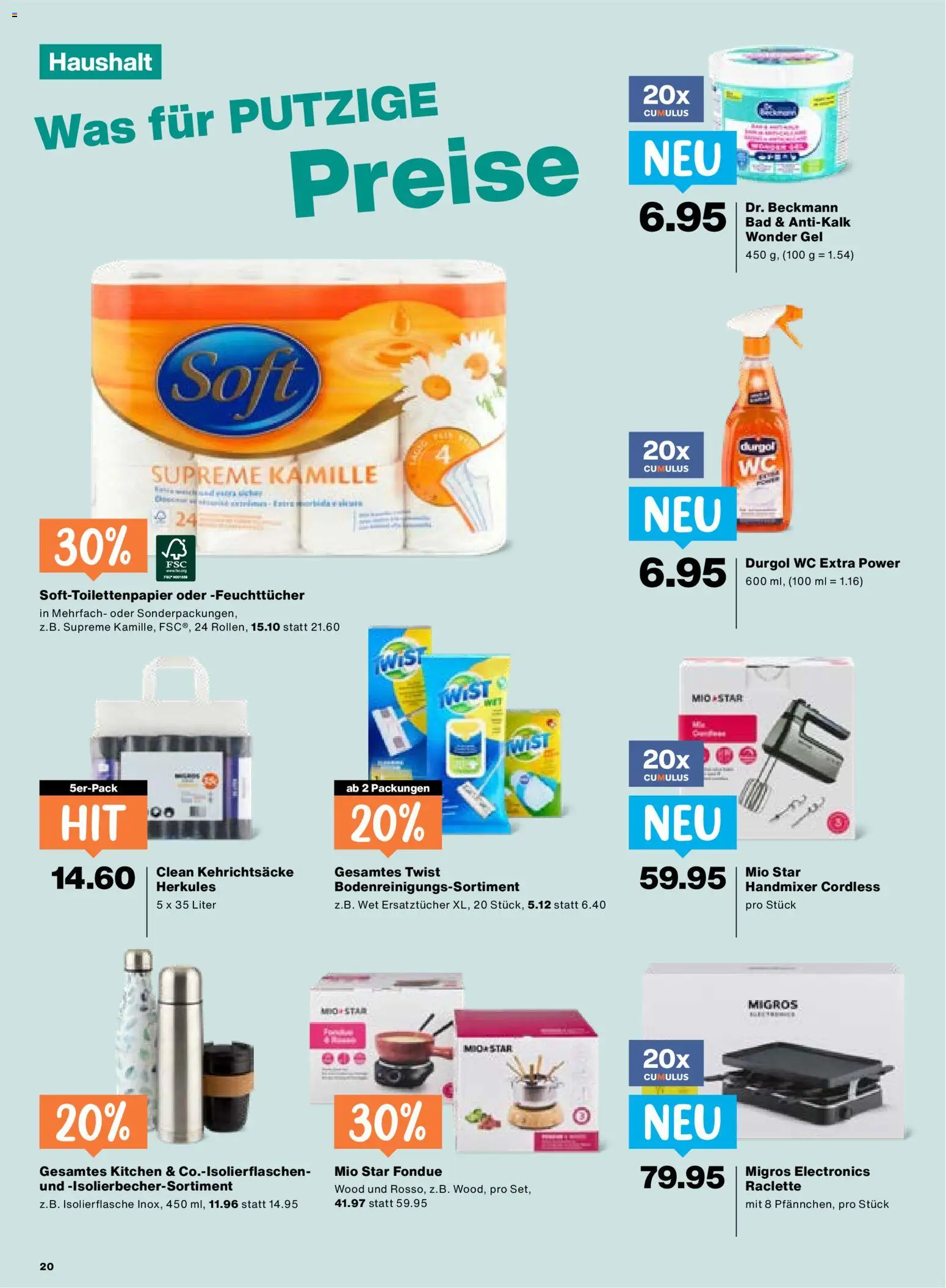 Migros aktionen Prospekt in Schweiz