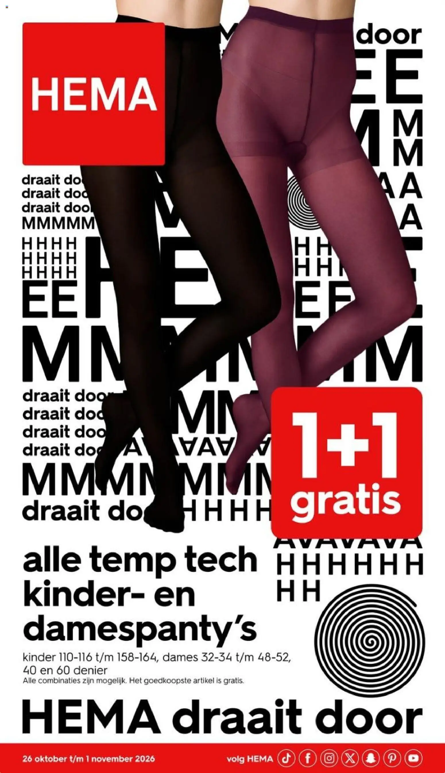 Hema folder Folder in Nederland