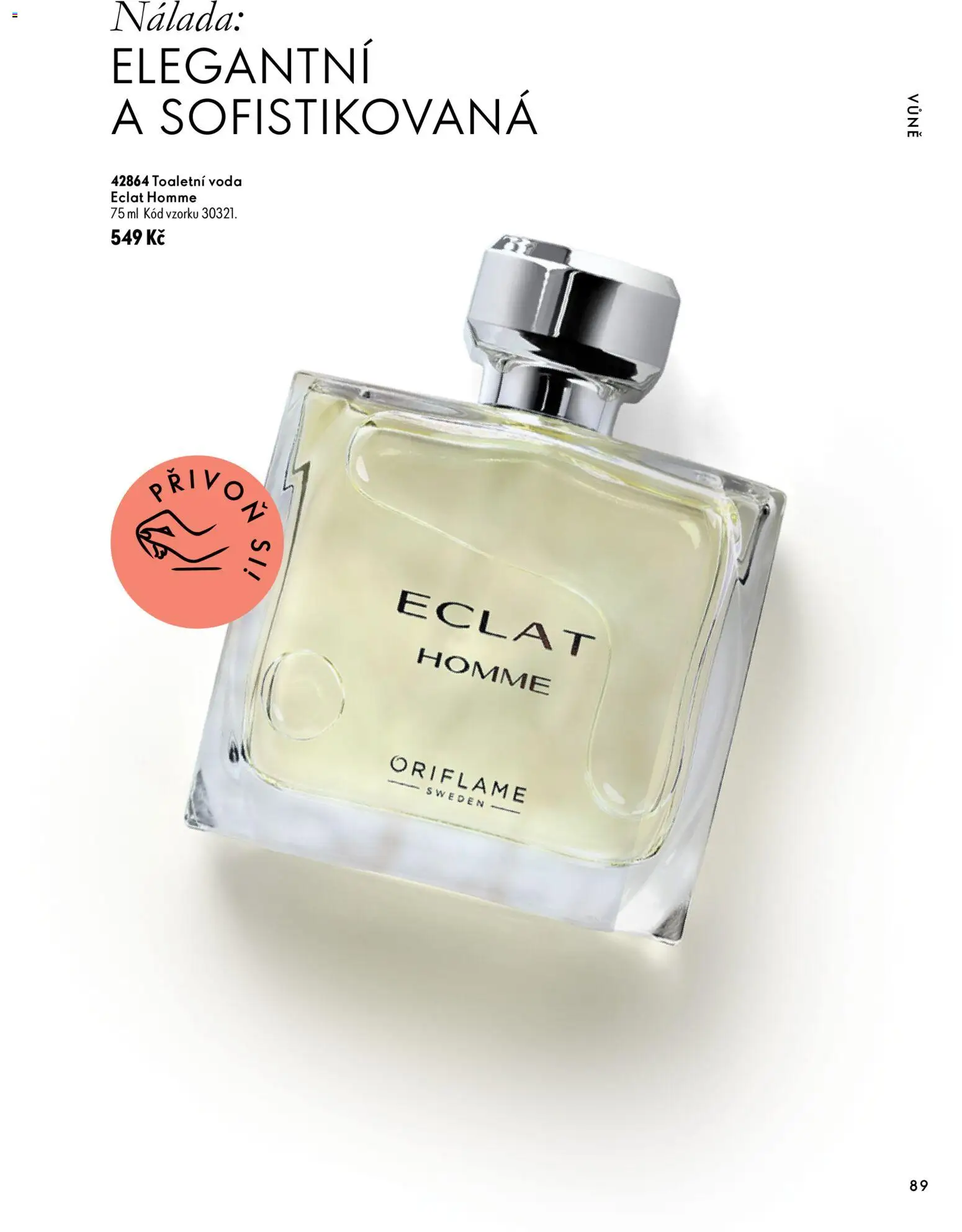 Oriflame katalog Novage+ Proceuticals Leták in Česko