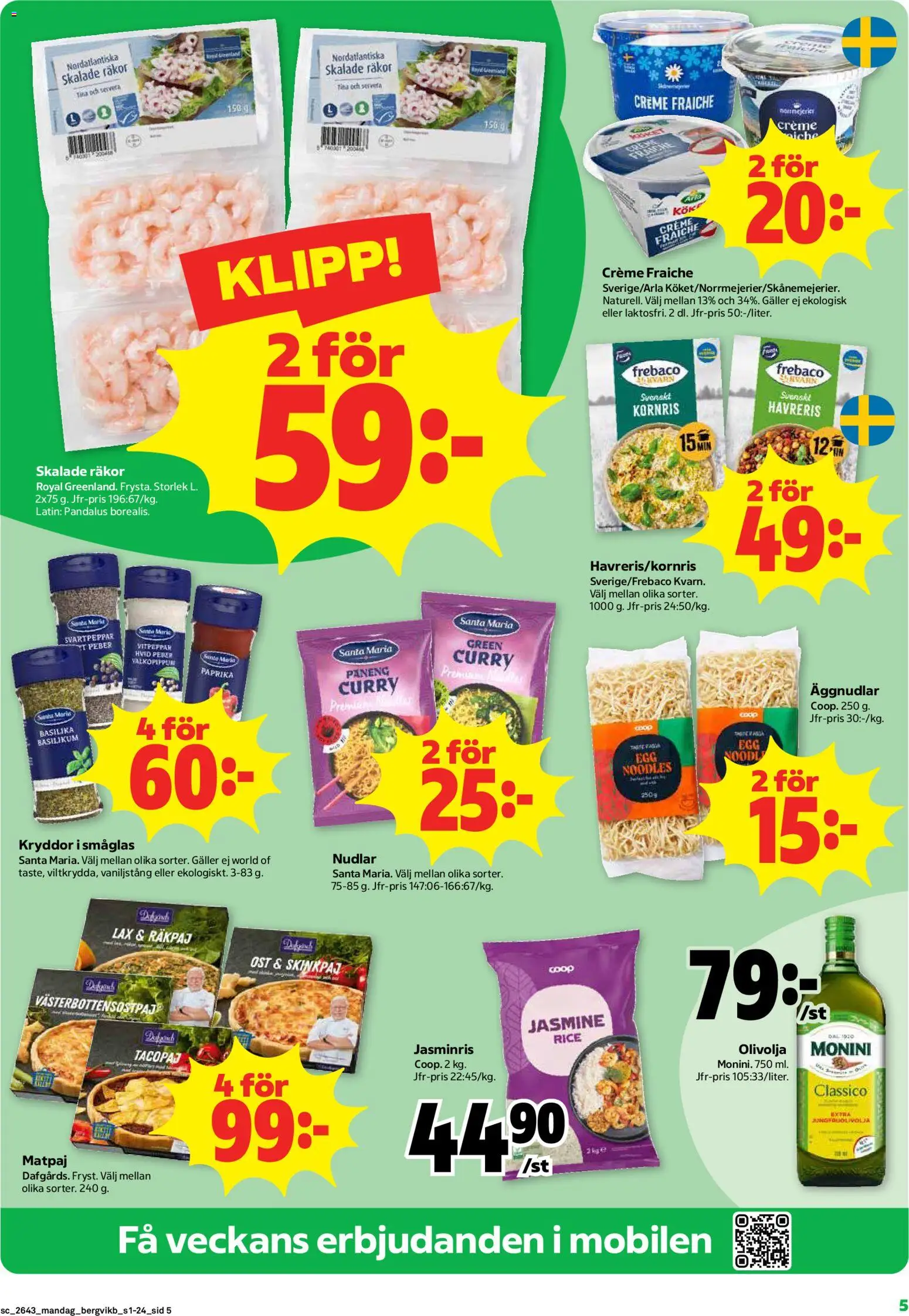 Stora Coop erbjudanden Reklamblad in Sverige