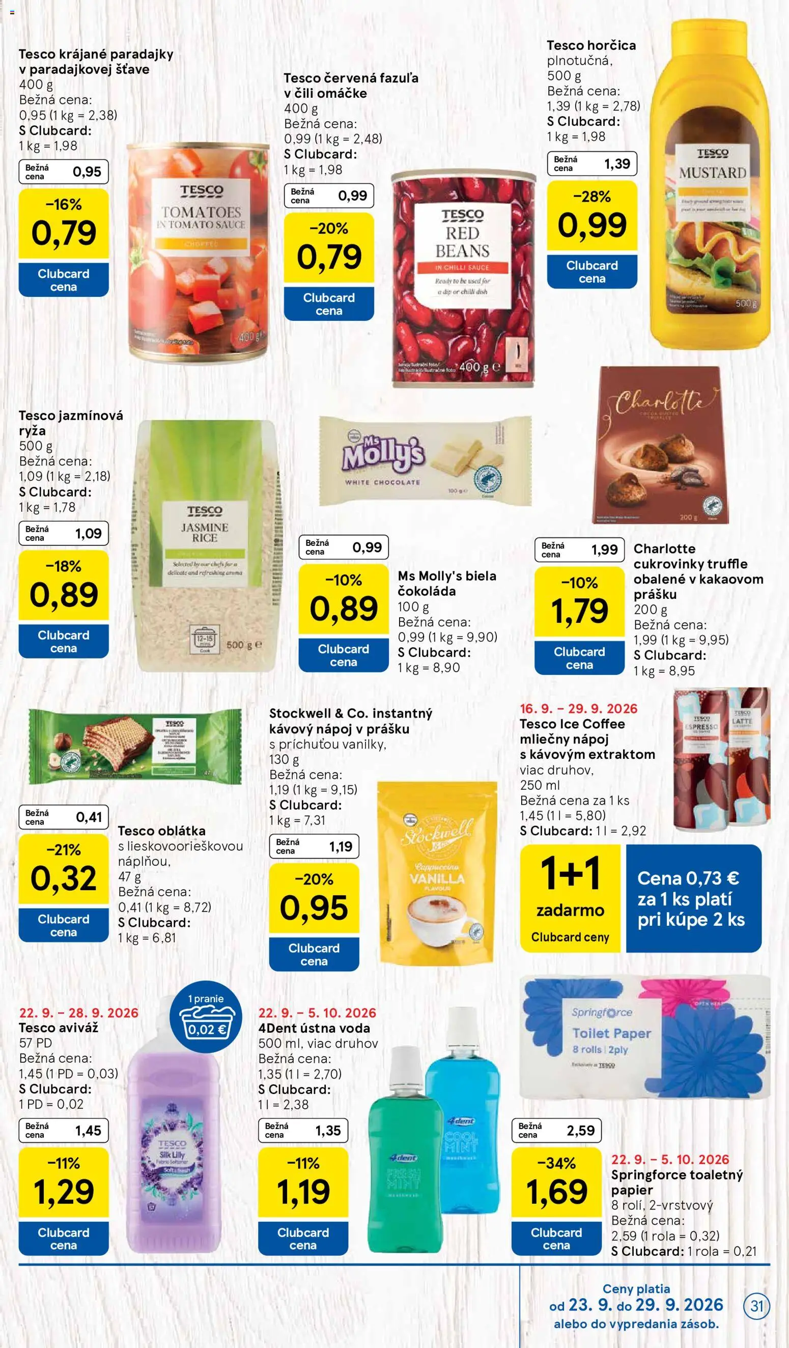 Tesco Hypermarket - leták Leták in Slovensko