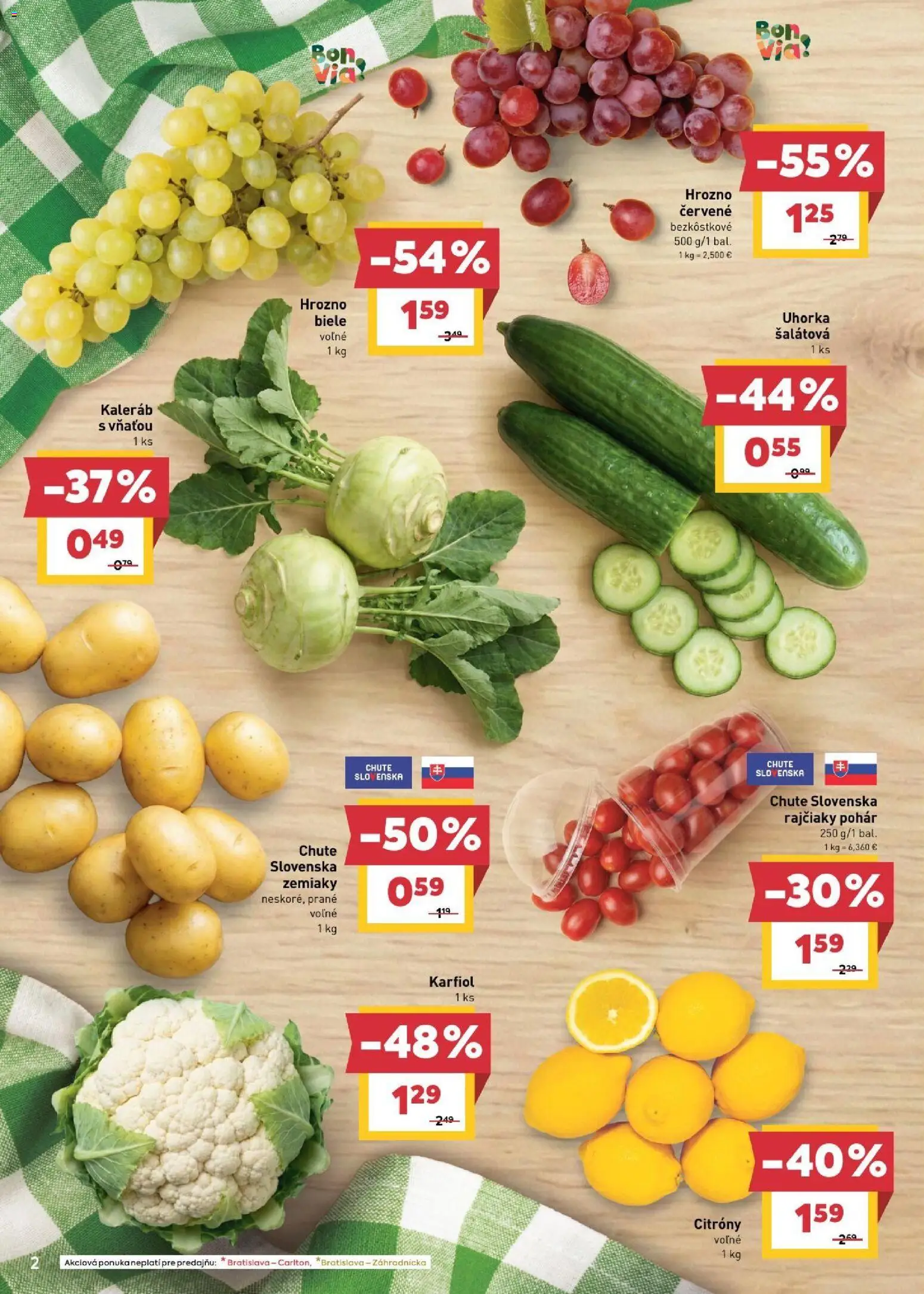 Billa leták Leták in Slovensko