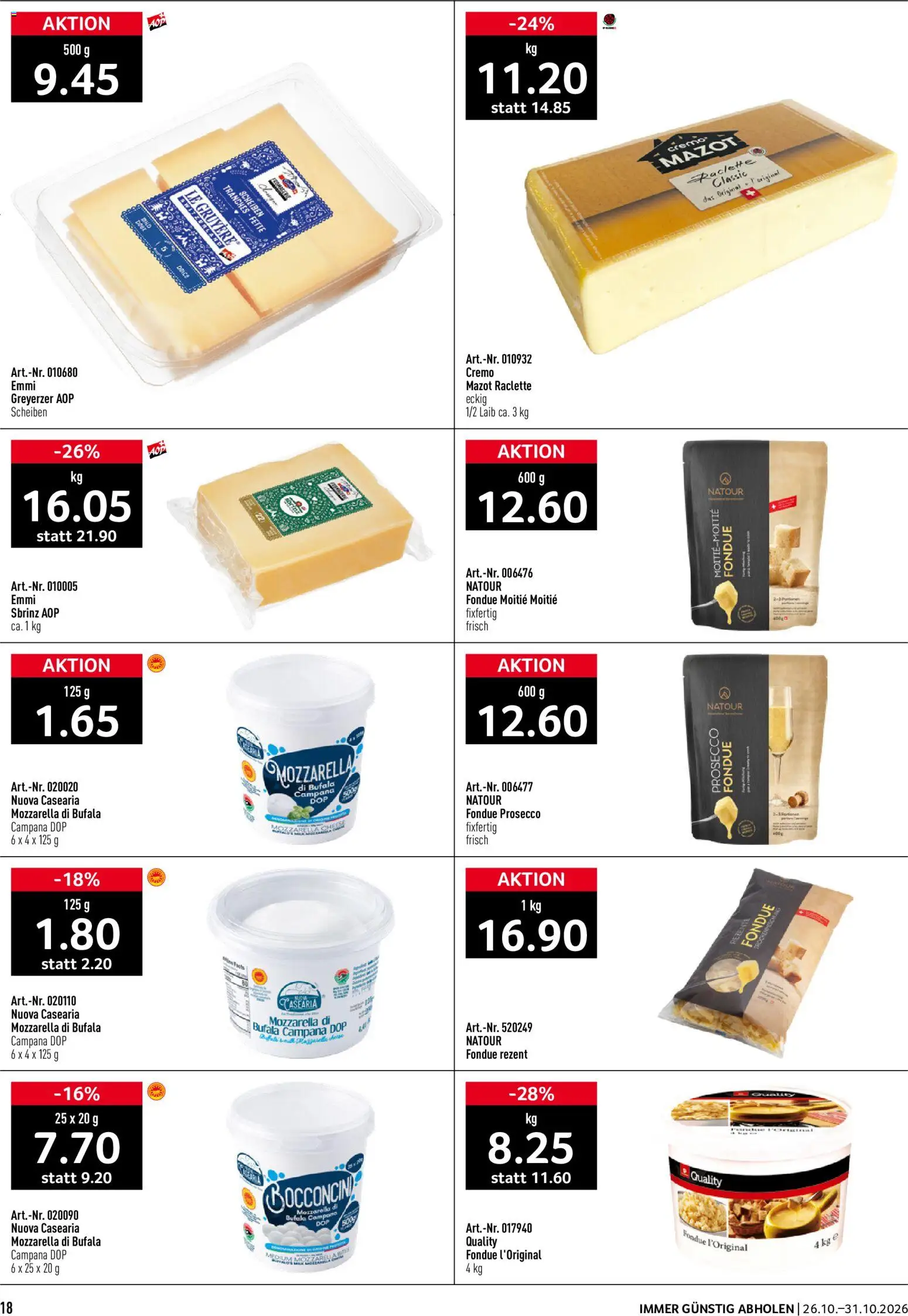 Prodega aktionen Prospekt in Schweiz