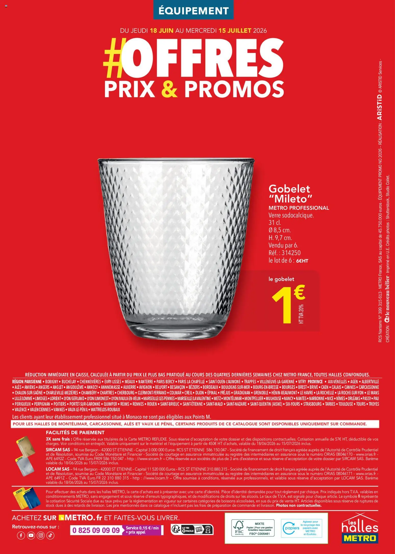 Les promos METRO débarquent le 18/06/2026 ! 🤯💰 | France