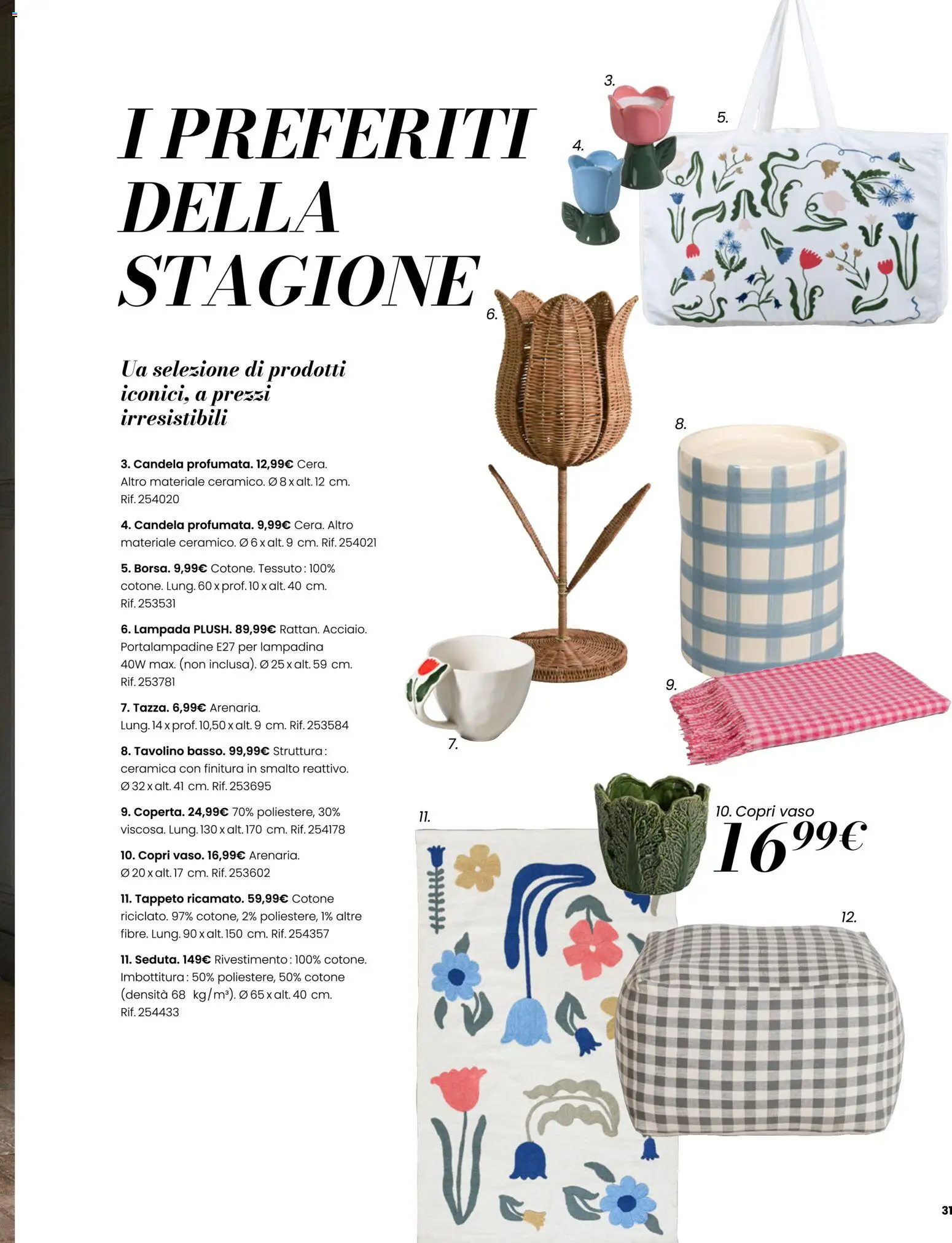 Maisons du Monde volantino Volantino in Italy