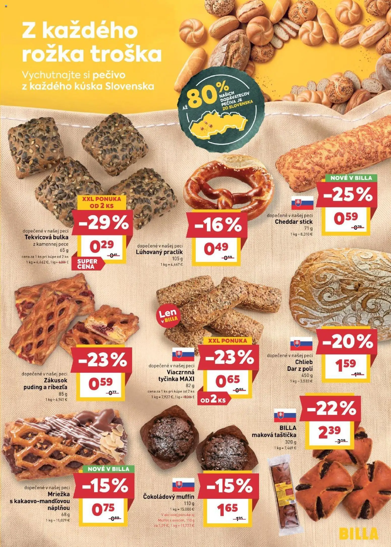 Billa leták Leták in Slovensko