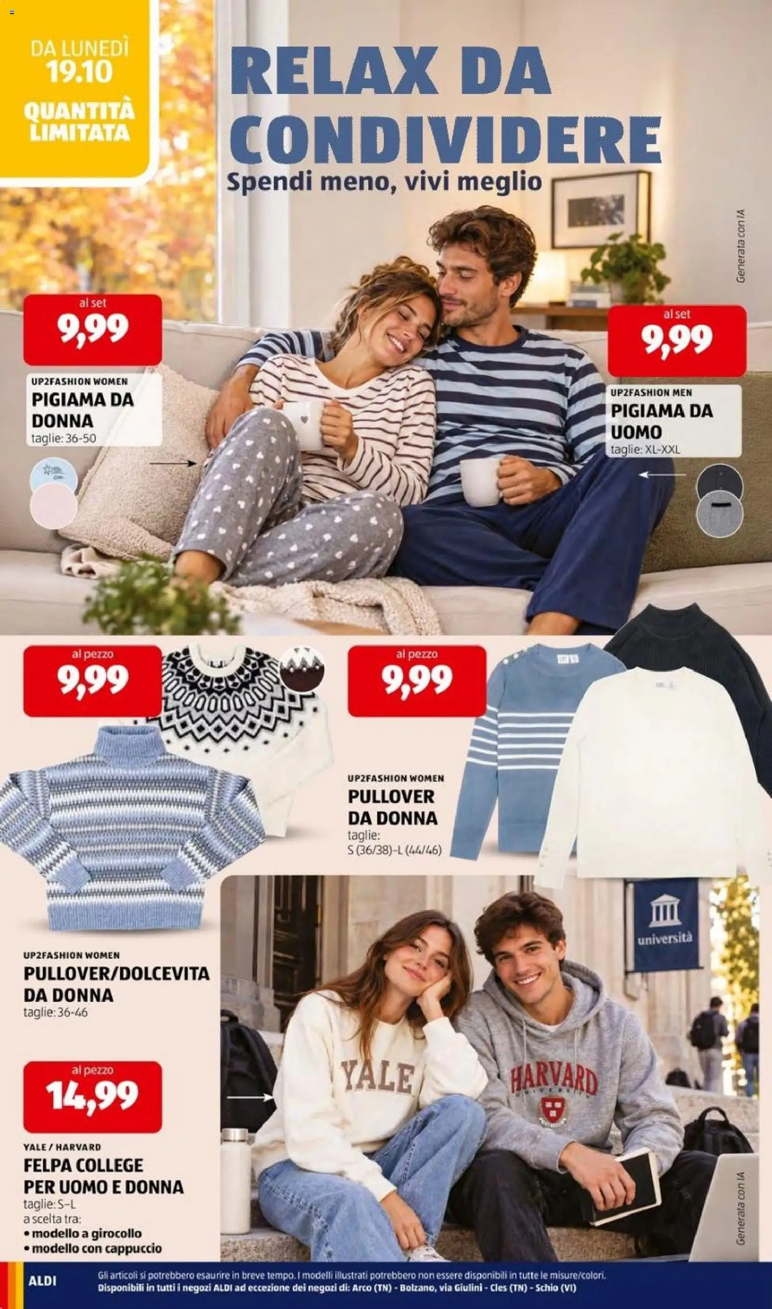 Aldi volantino Volantino in Italy