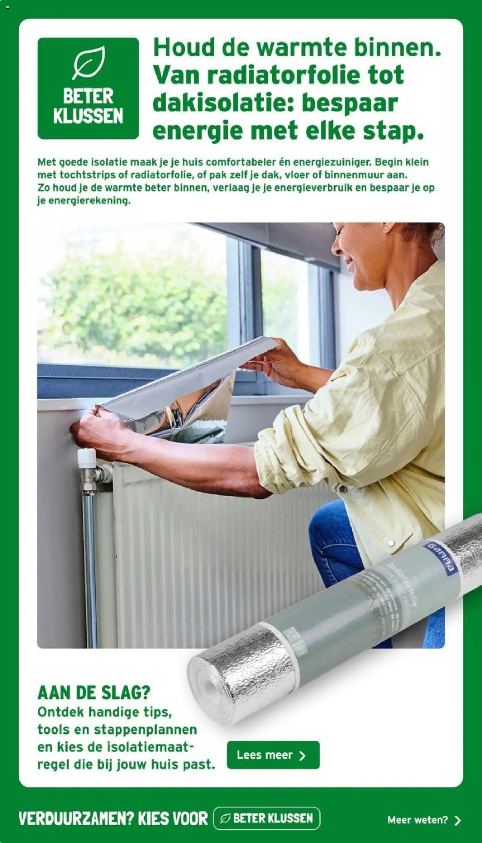 GAMMA folder Folder in Nederland
