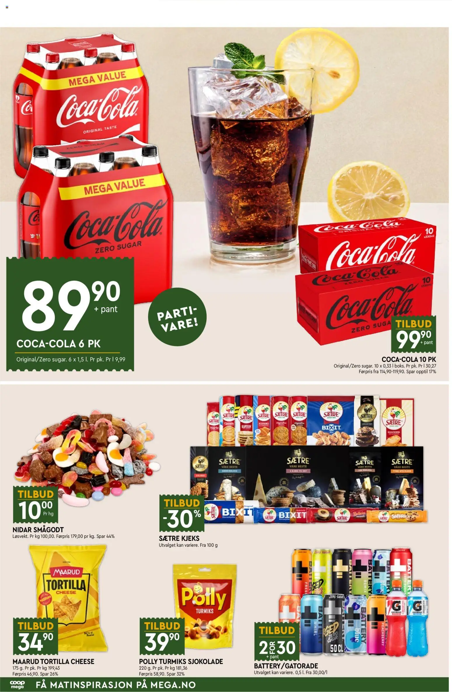 Coop Mega kundeavis Kundeavis in Norge