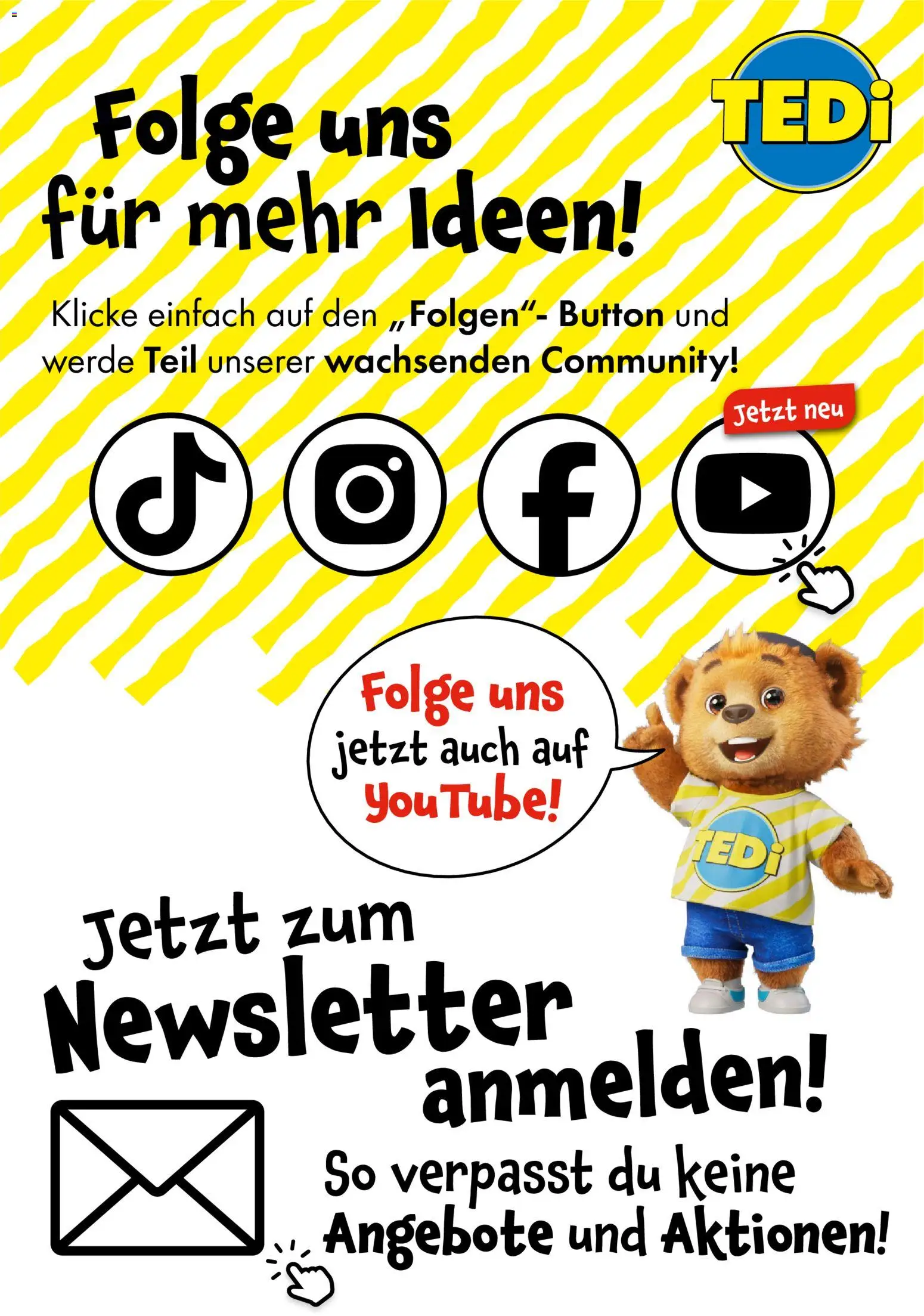 TEDi Prospekt Prospekt in Deutschland