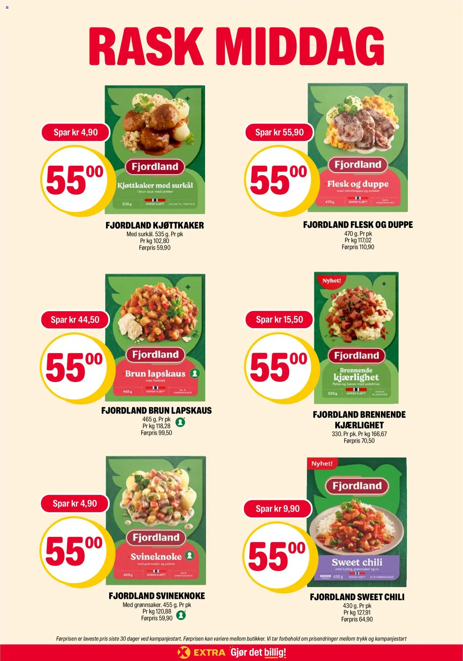 Coop Extra kundeavis Kundeavis in Norge