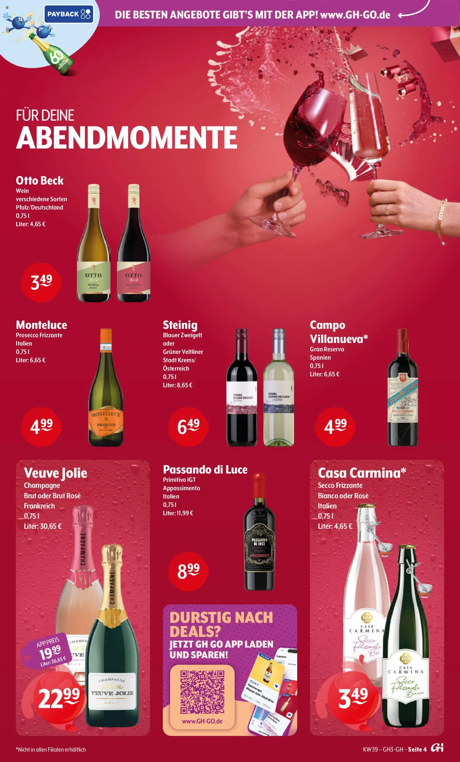 Trink und Spare Prospekt Prospekt in Deutschland