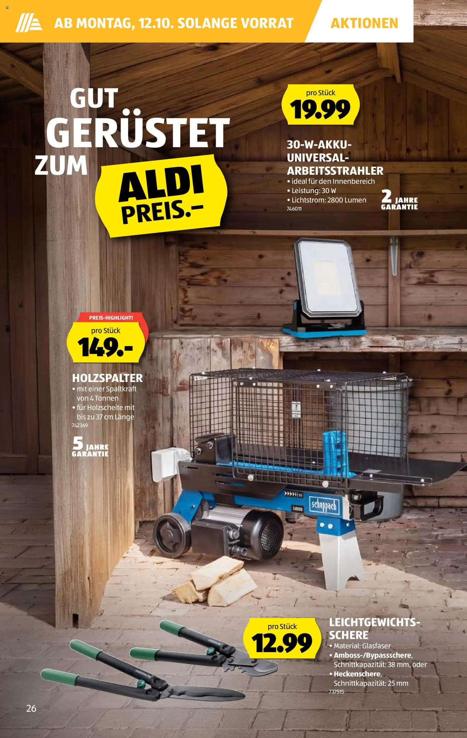 Aldi aktionen Prospekt in Schweiz