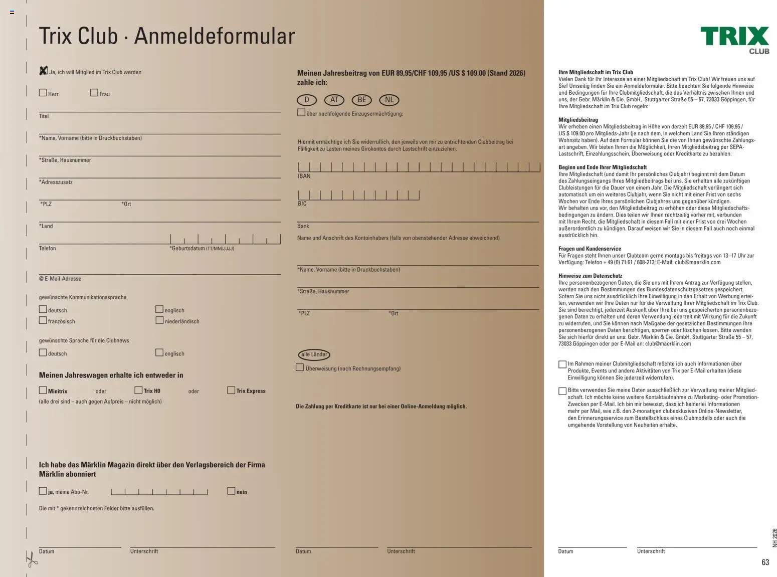 Conrad Trix Katalog Prospekt in Deutschland