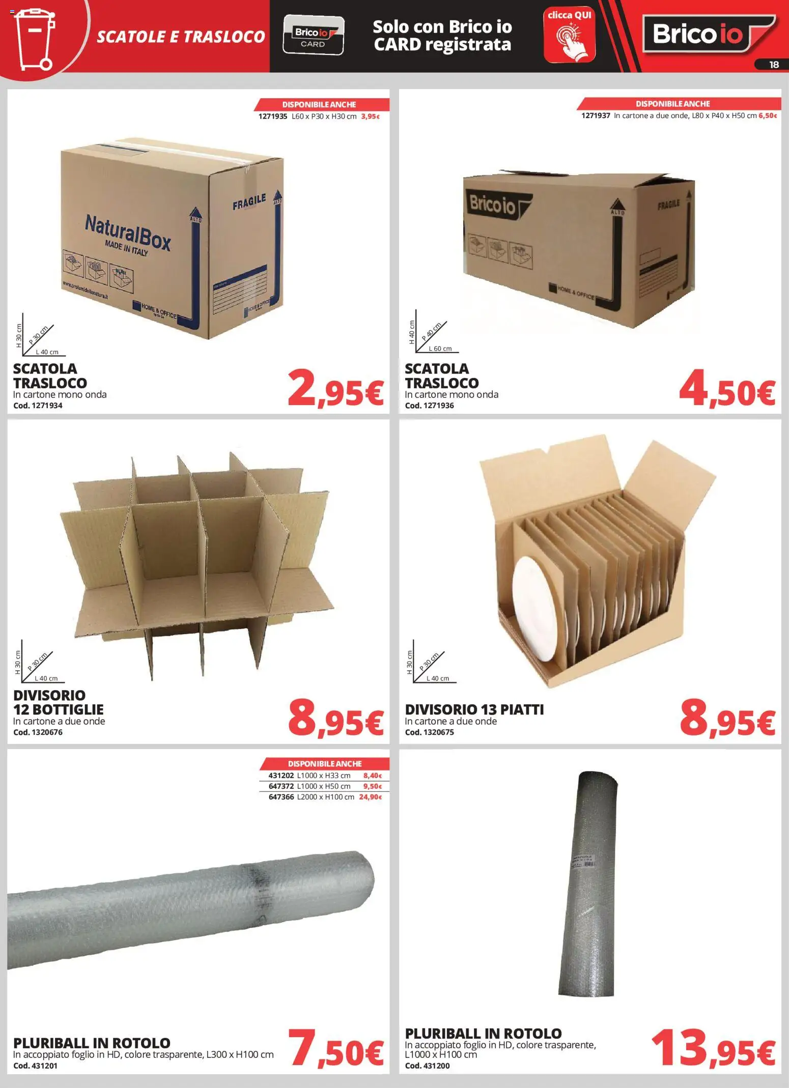 Brico io volantino Sistemazione Volantino in Italy