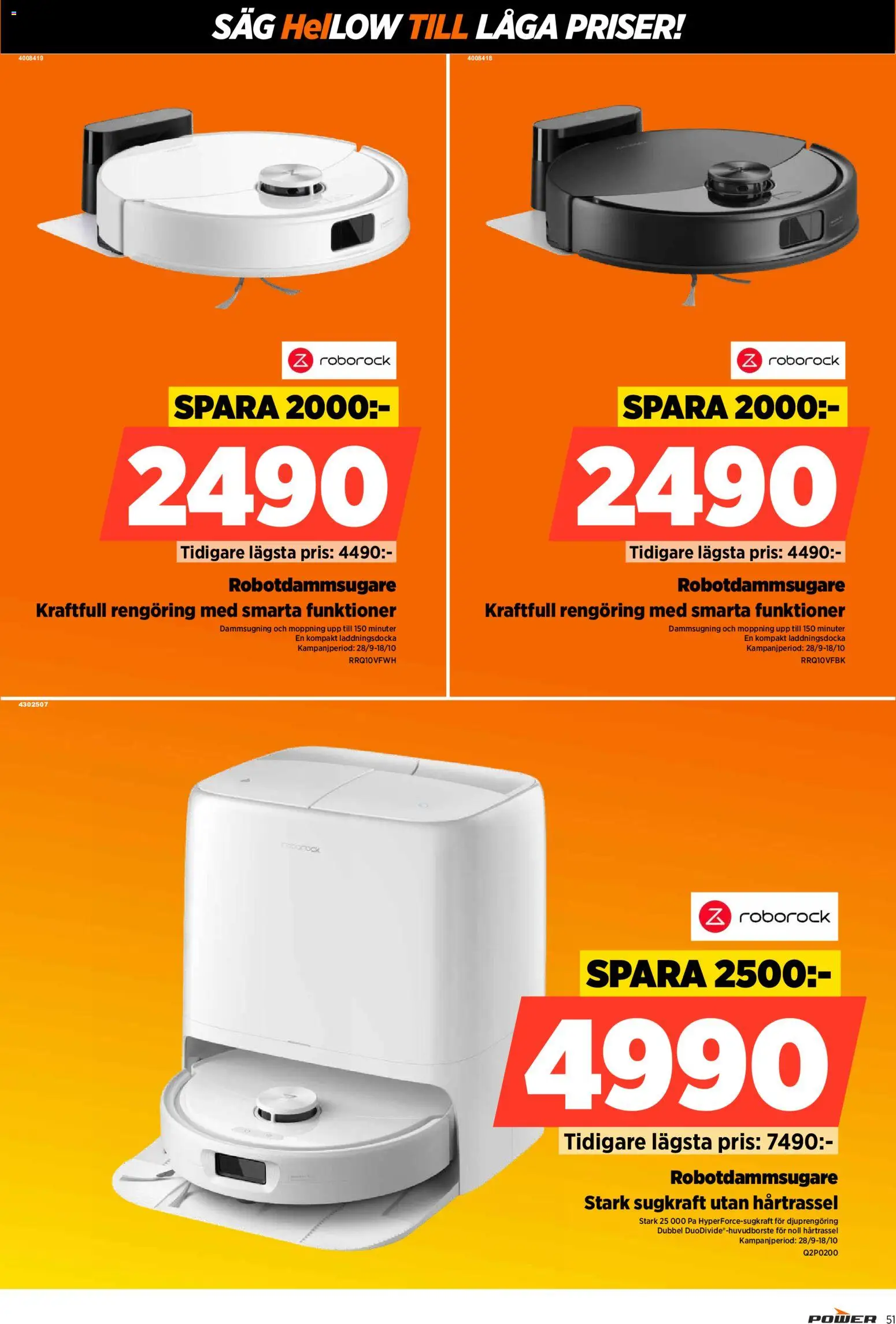 Power erbjudanden Reklamblad in Sverige