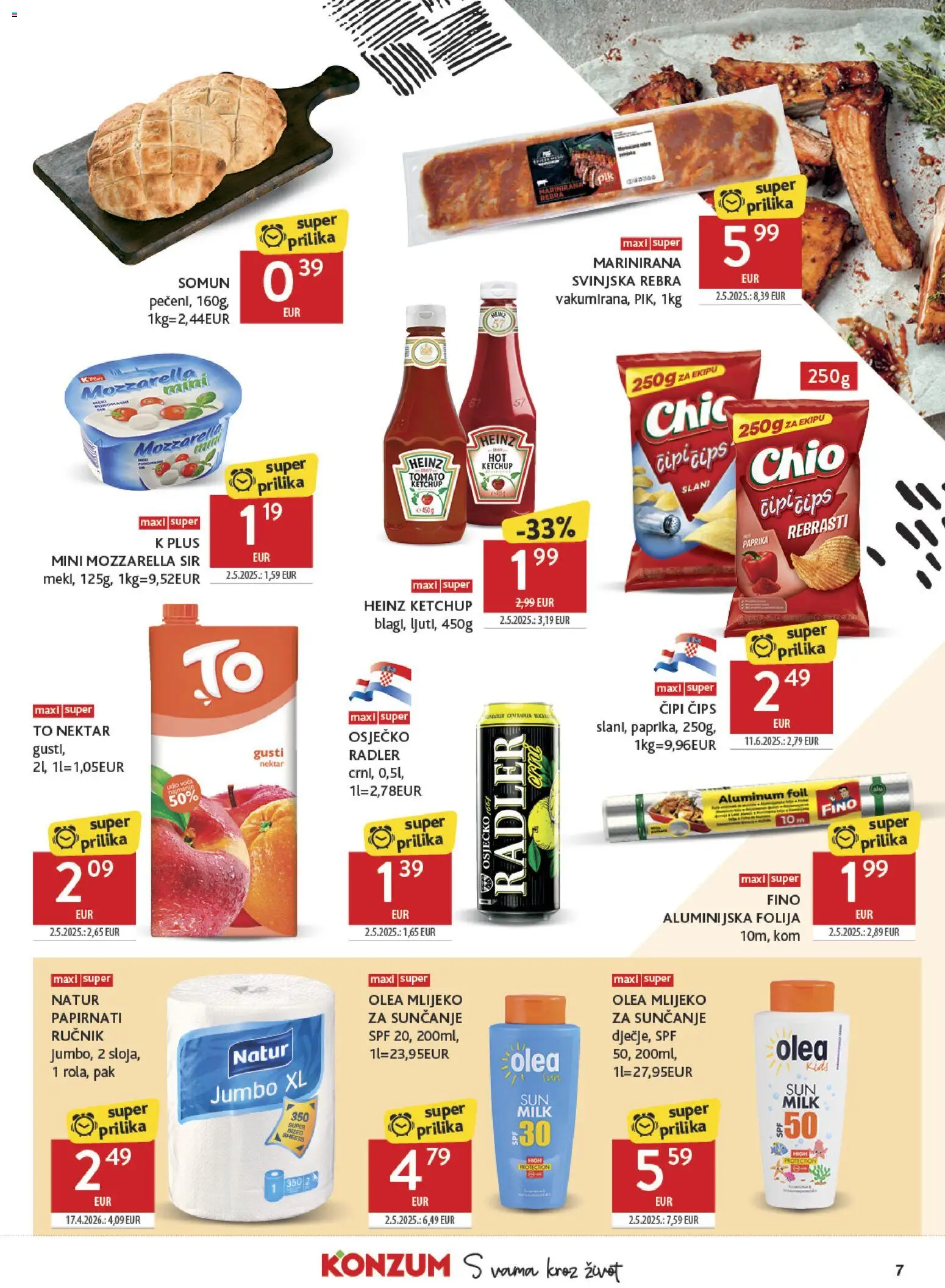 Konzum HR Akciós Újság 2026.07.08.-tól/töl - fantasztikus ajánlatokat! 🛍️ | Magyarország