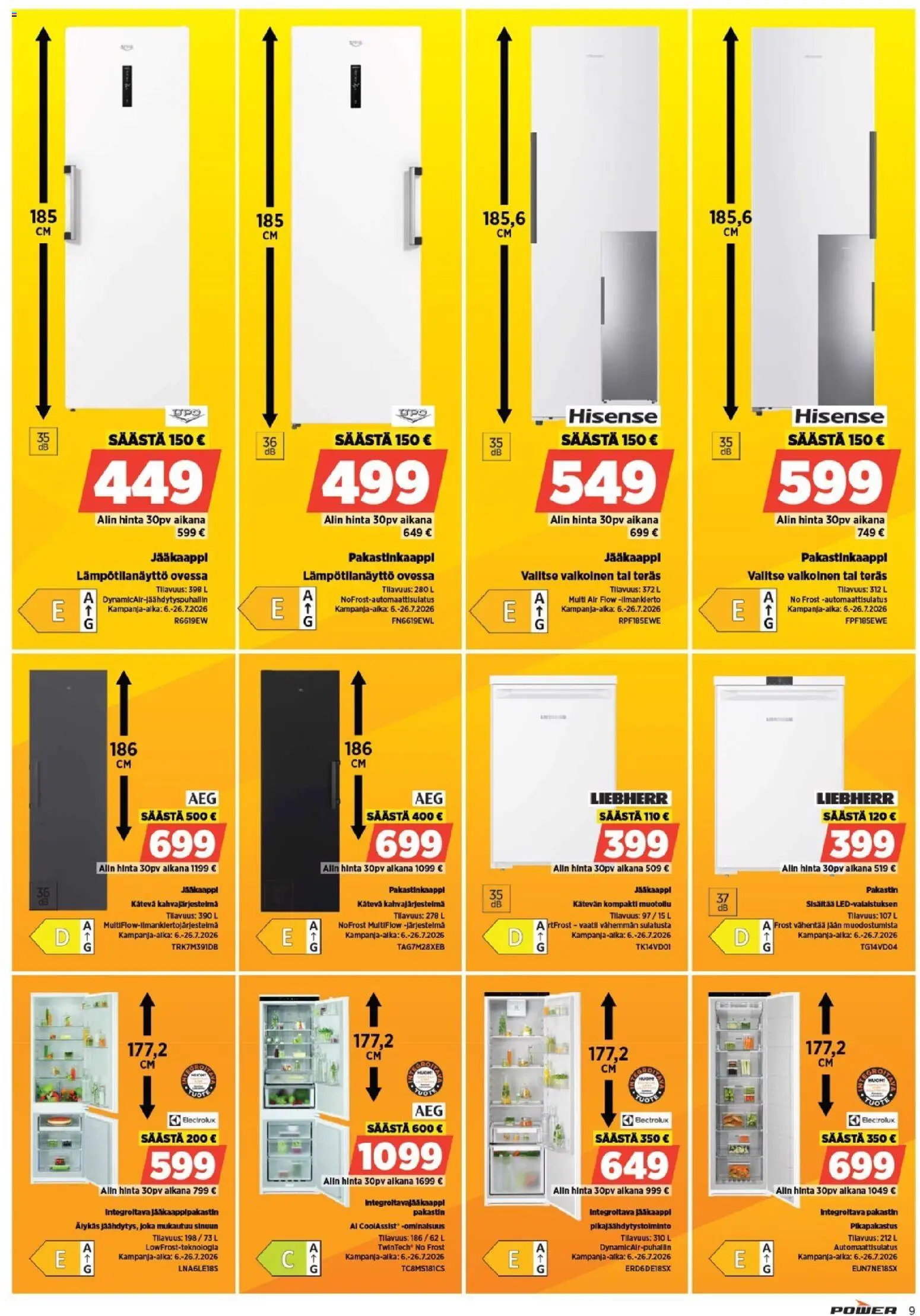 🛍️ Power tarjoukset alkaen 06/07/2026 » Katso huipputarjoukset ja säästä jo tänään! 💰 | Suomi