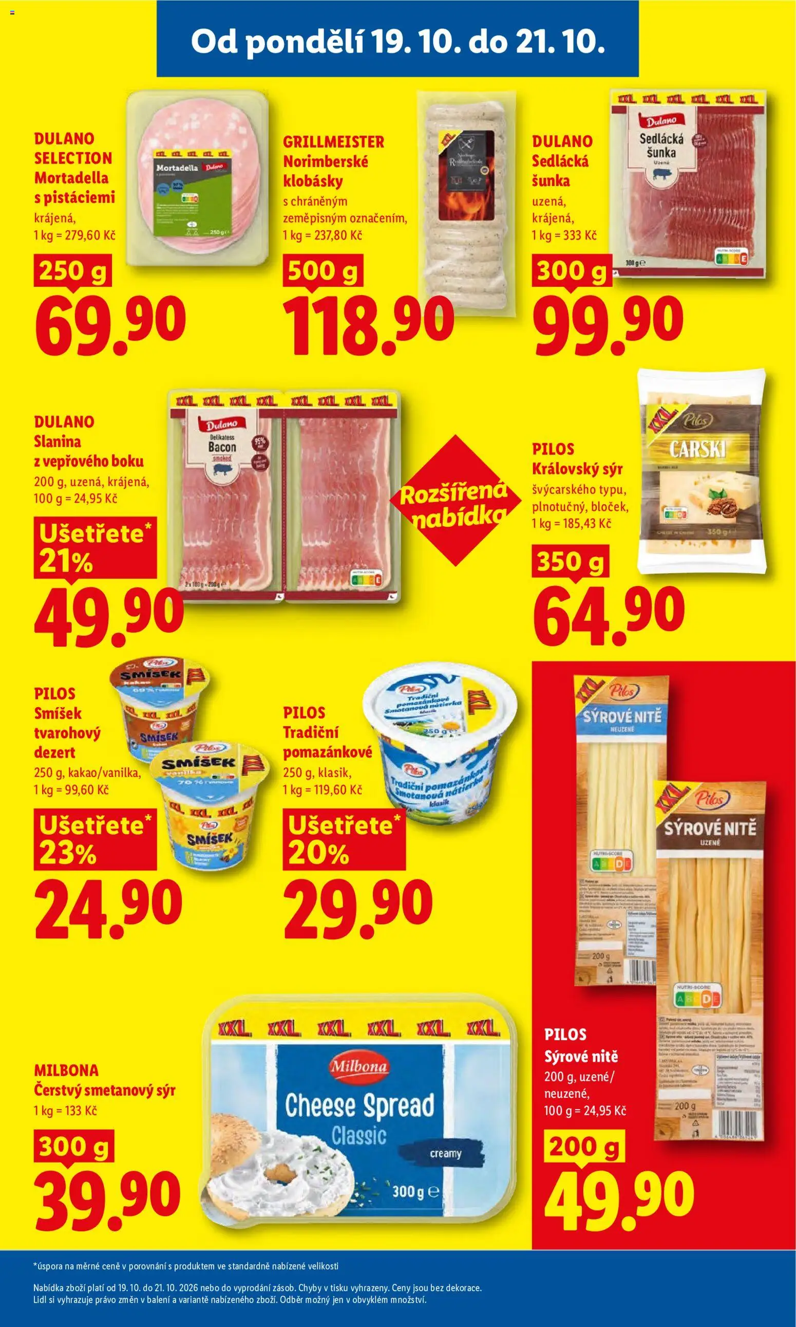 Lidl leták Leták in Česko