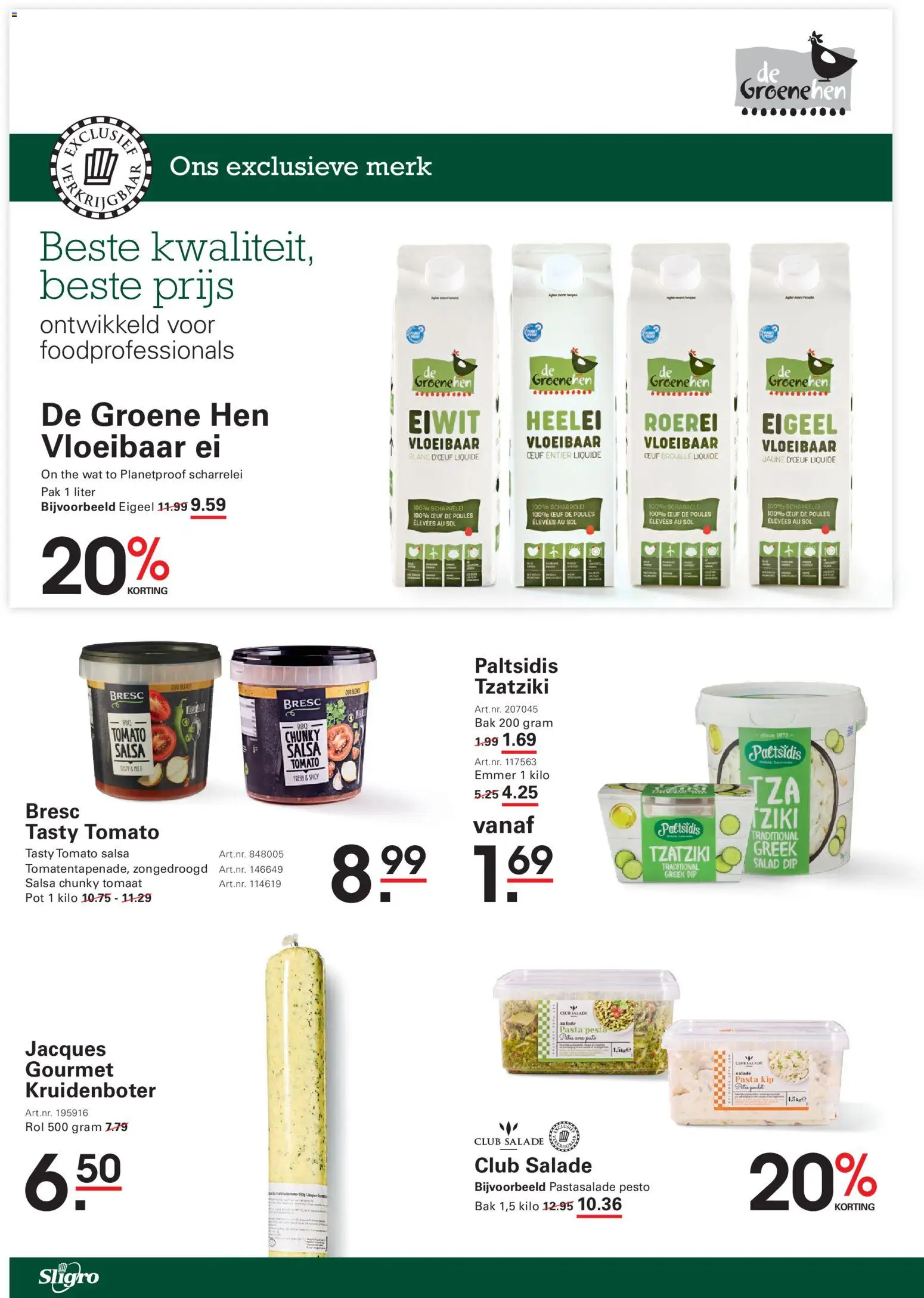 Sligro folder Folder in Nederland
