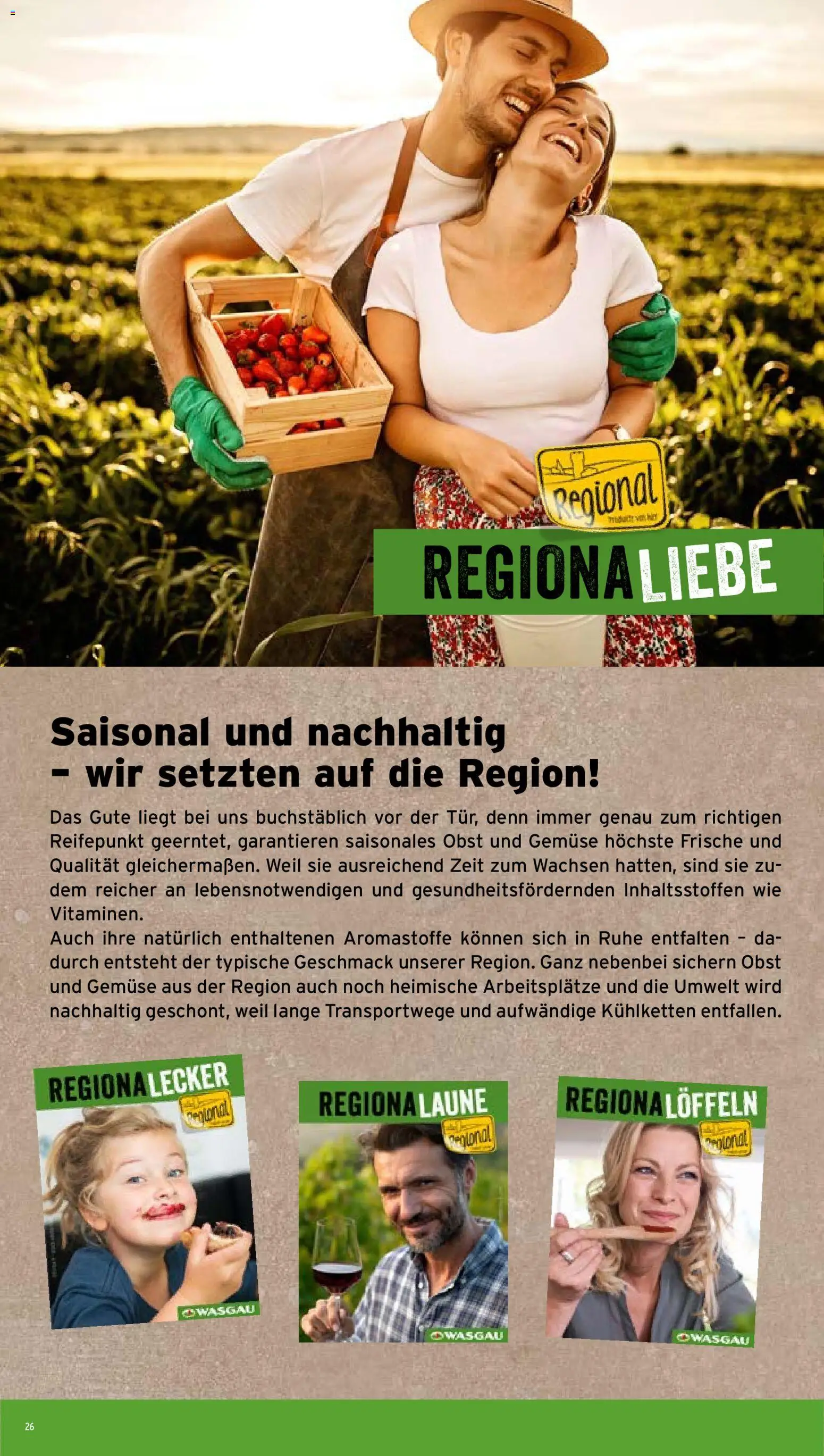 Wasgau Prospekt Prospekt in Deutschland