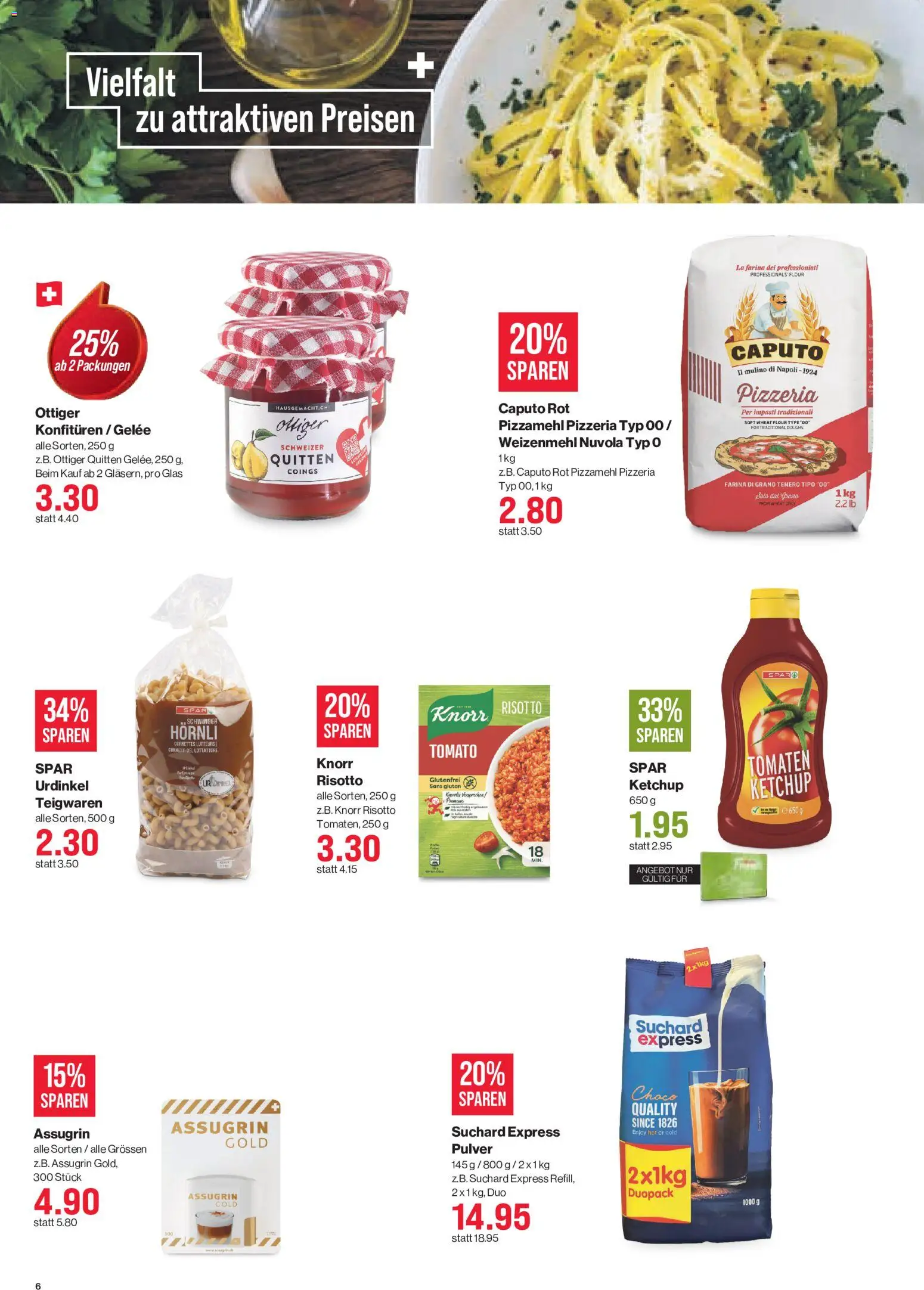 SPAR aktionen Prospekt in Schweiz