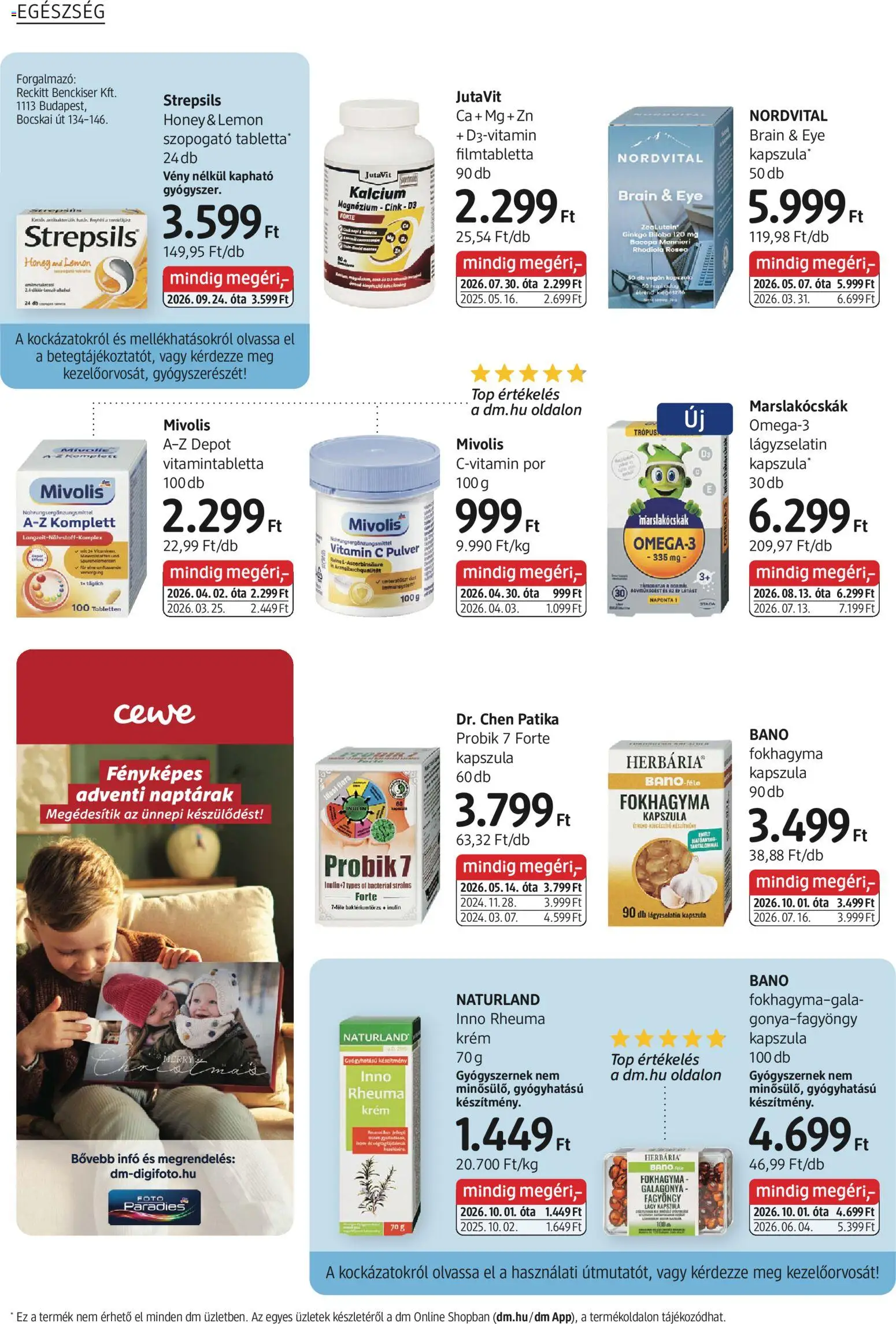 DM Drogerie Markt akciós újság Akciós újság in Magyarország