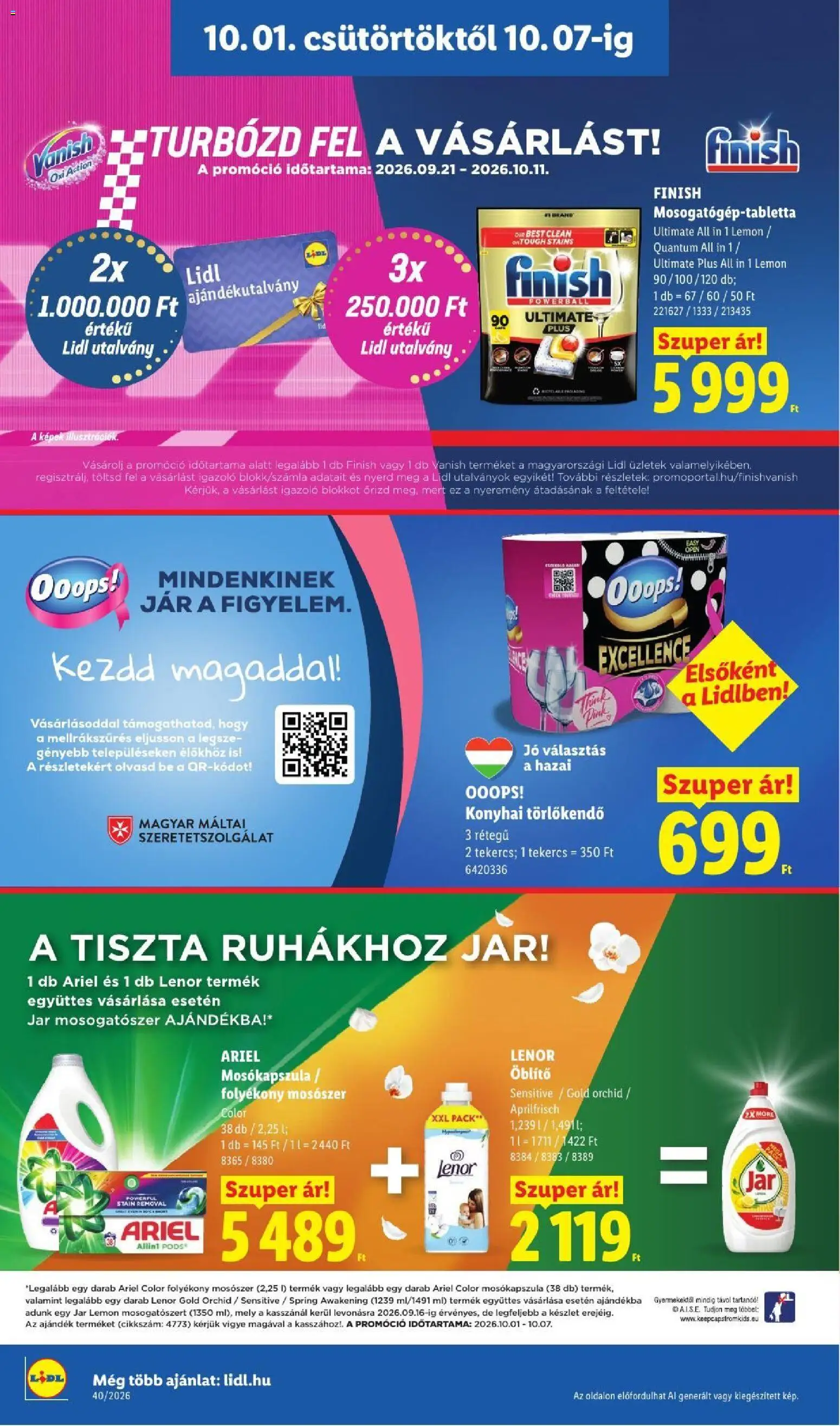 Lidl akciós újság Akciós újság in Magyarország