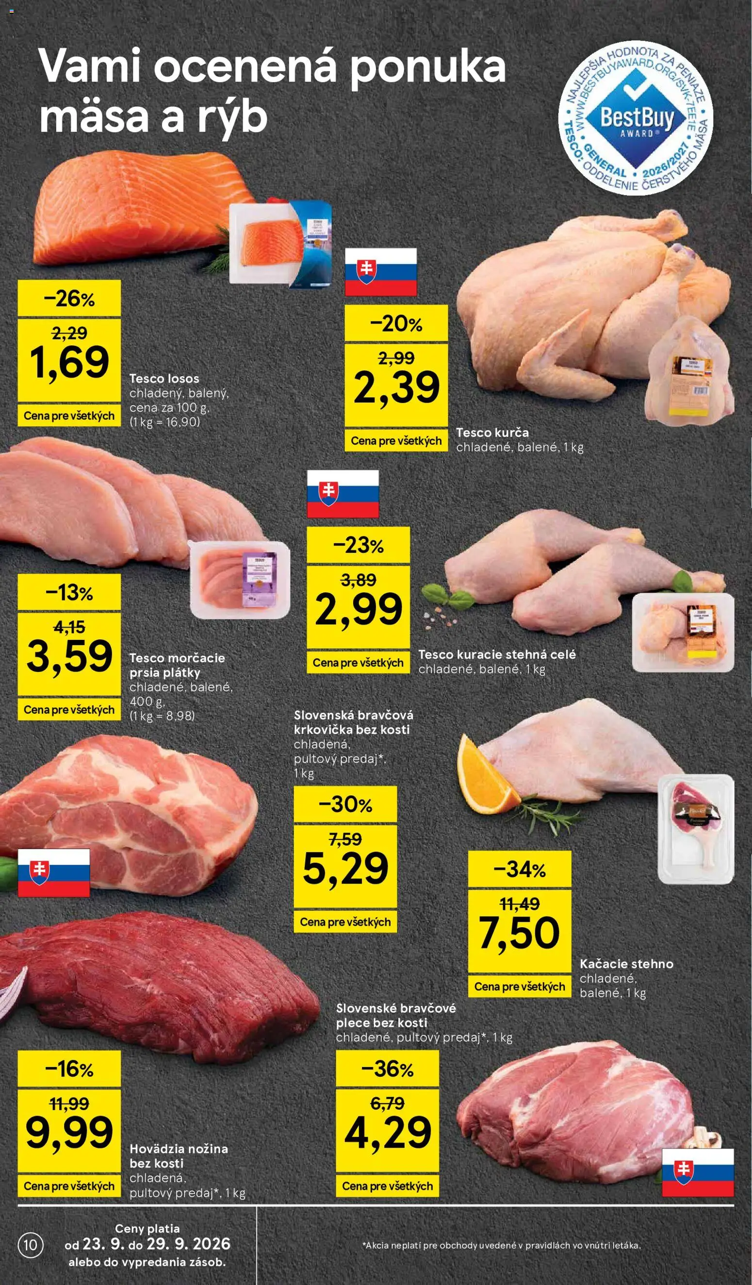 Tesco Hypermarket - leták Leták in Slovensko