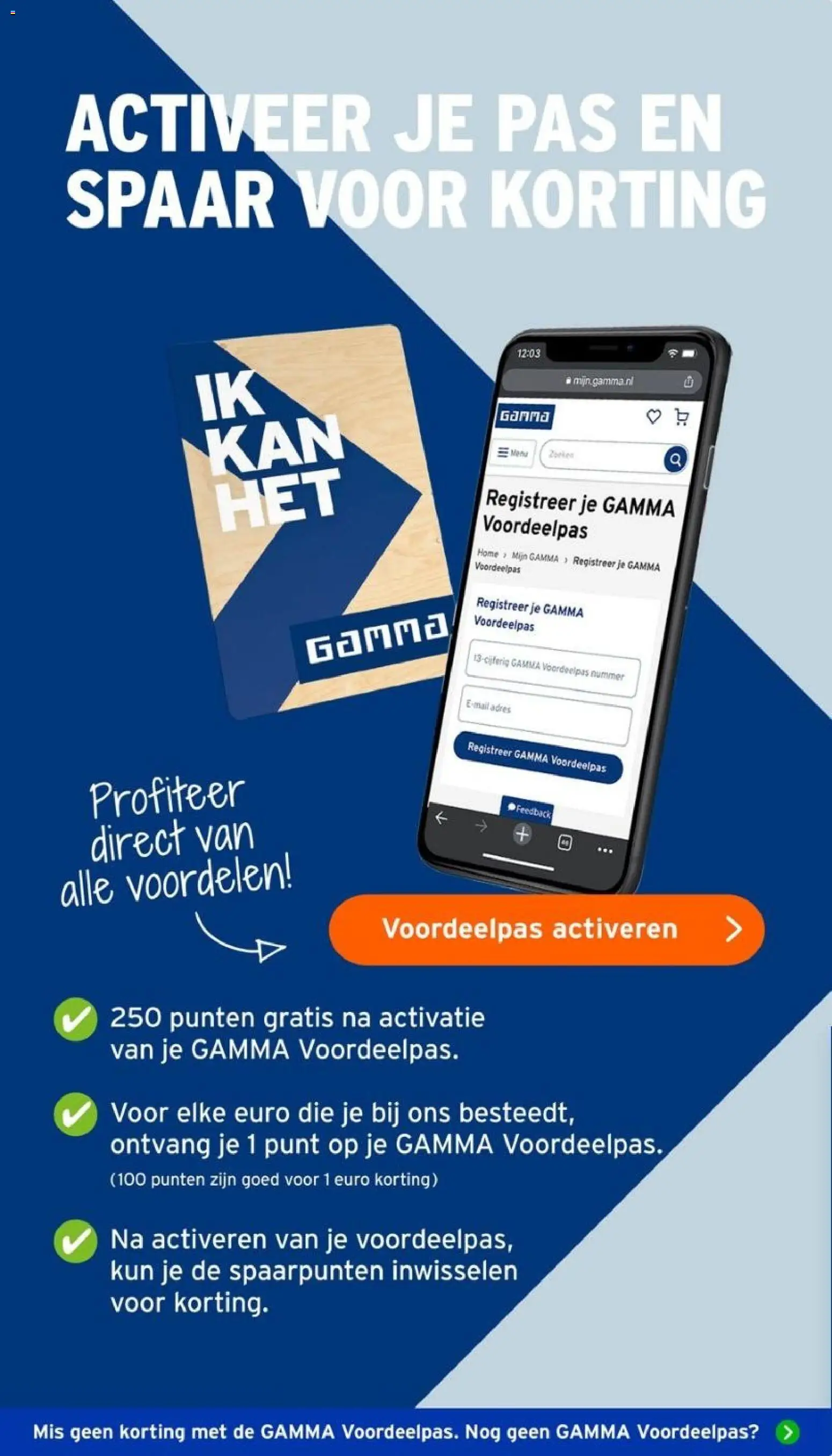 GAMMA folder Folder in Nederland