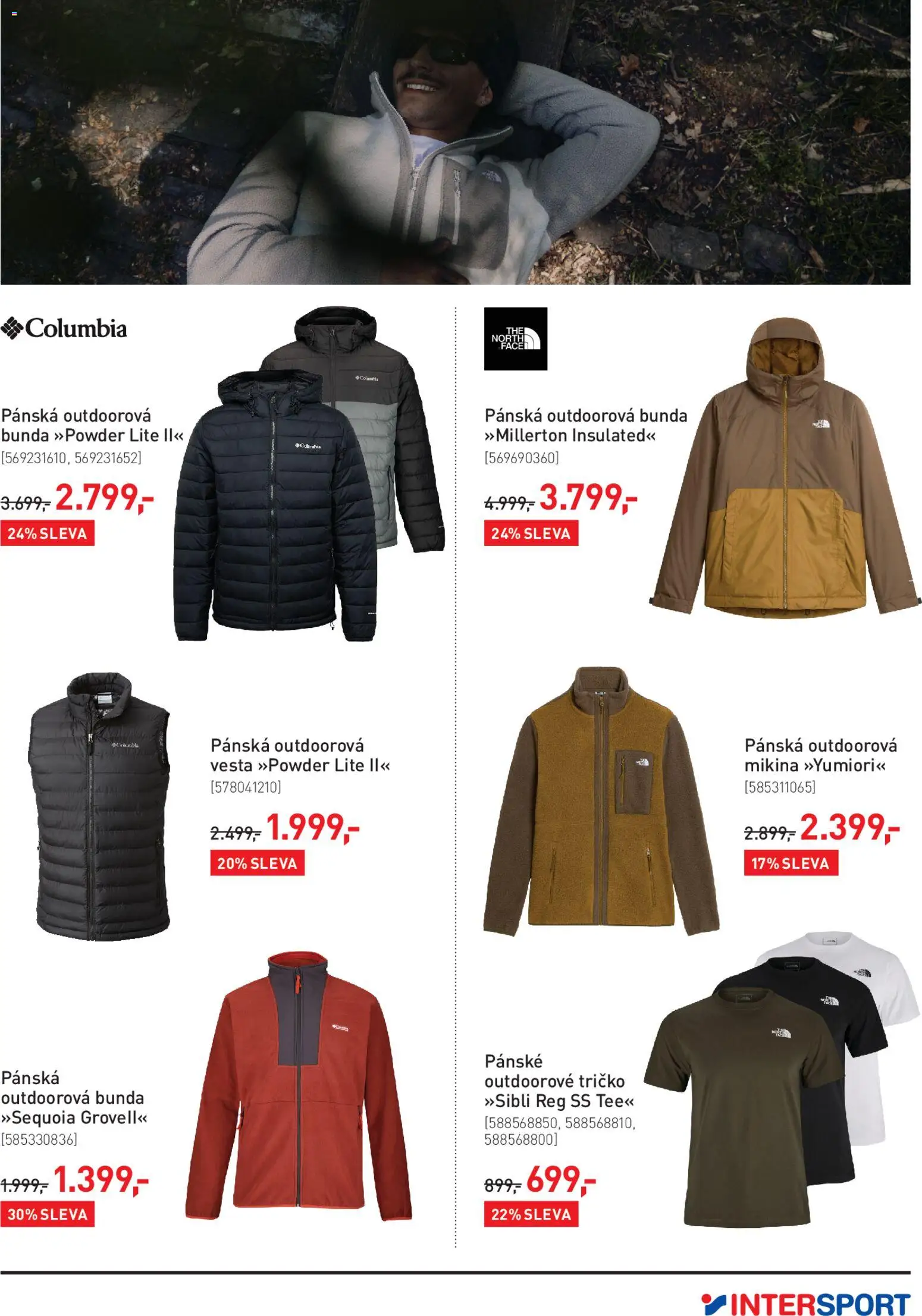 Intersport leták Leták in Česko