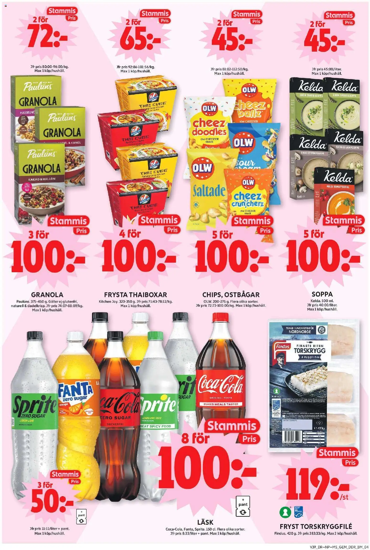 ICA Maxi erbjudanden Reklamblad in Sverige